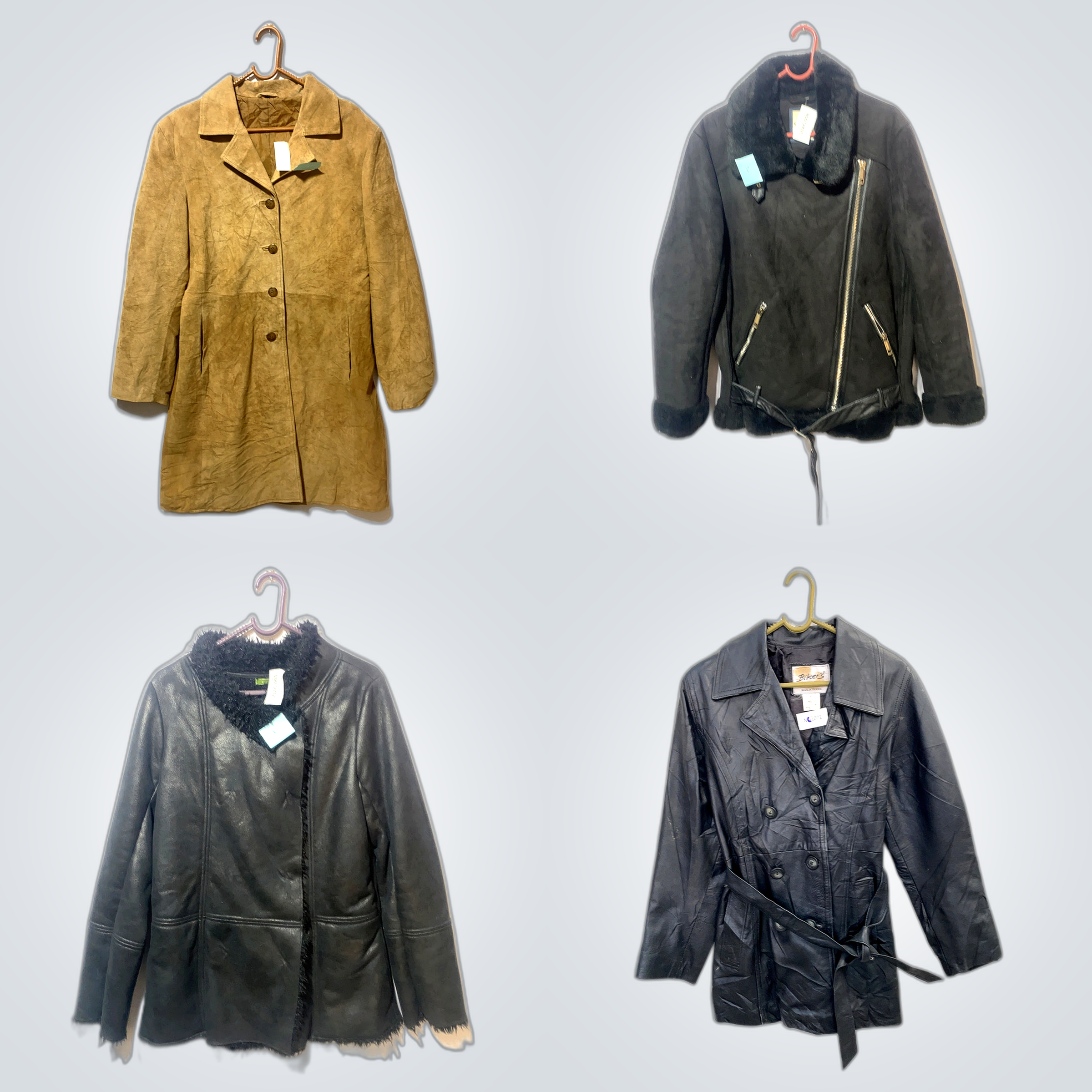 Pacote de Jaquetas de Couro Traper Queens Biker's ..