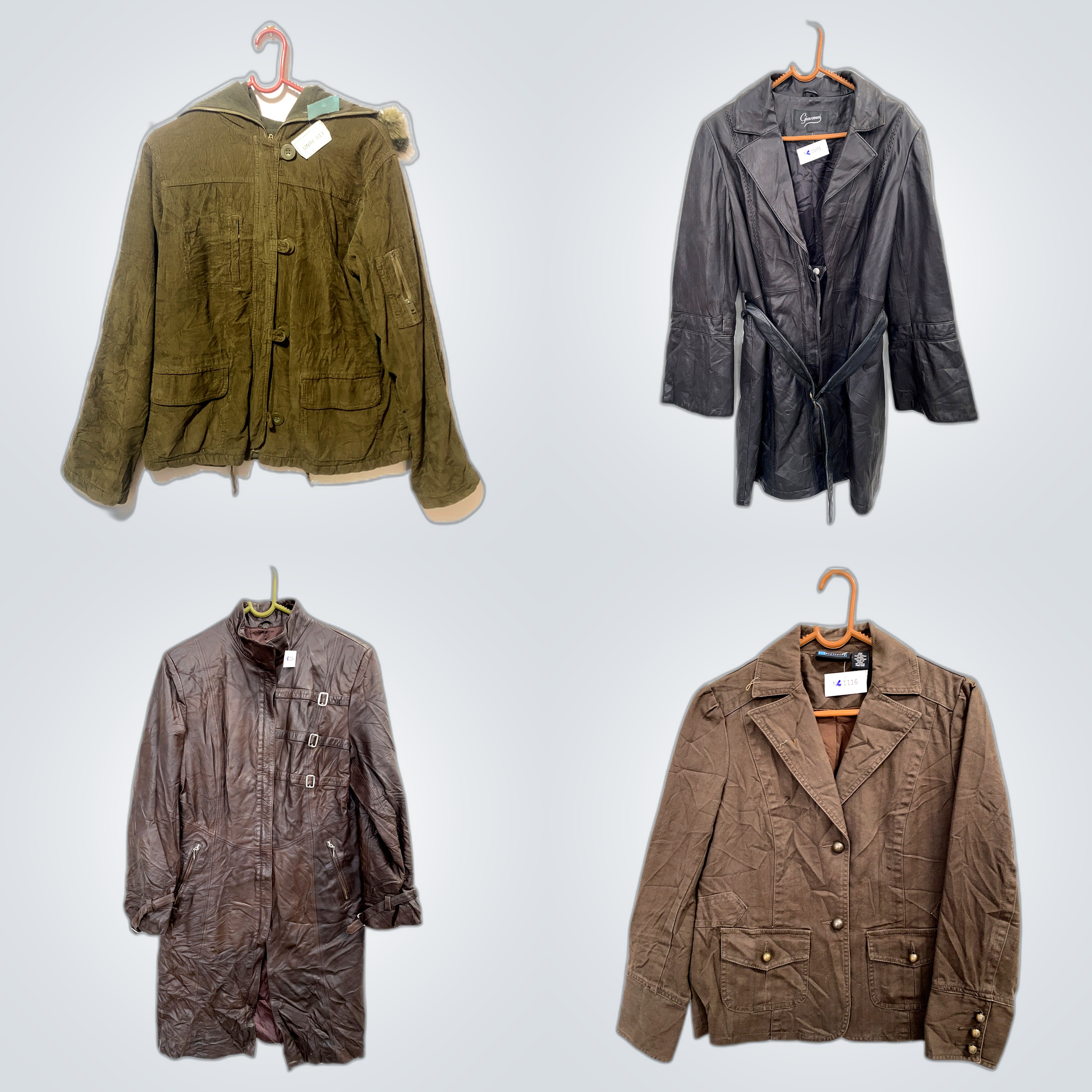 Pacote de Blazers de Couro de Giovanni & s.Oliver,..