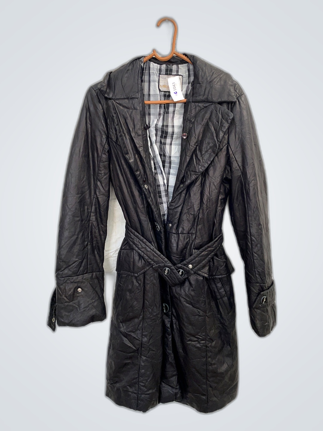 Mira Black Puffer Coat