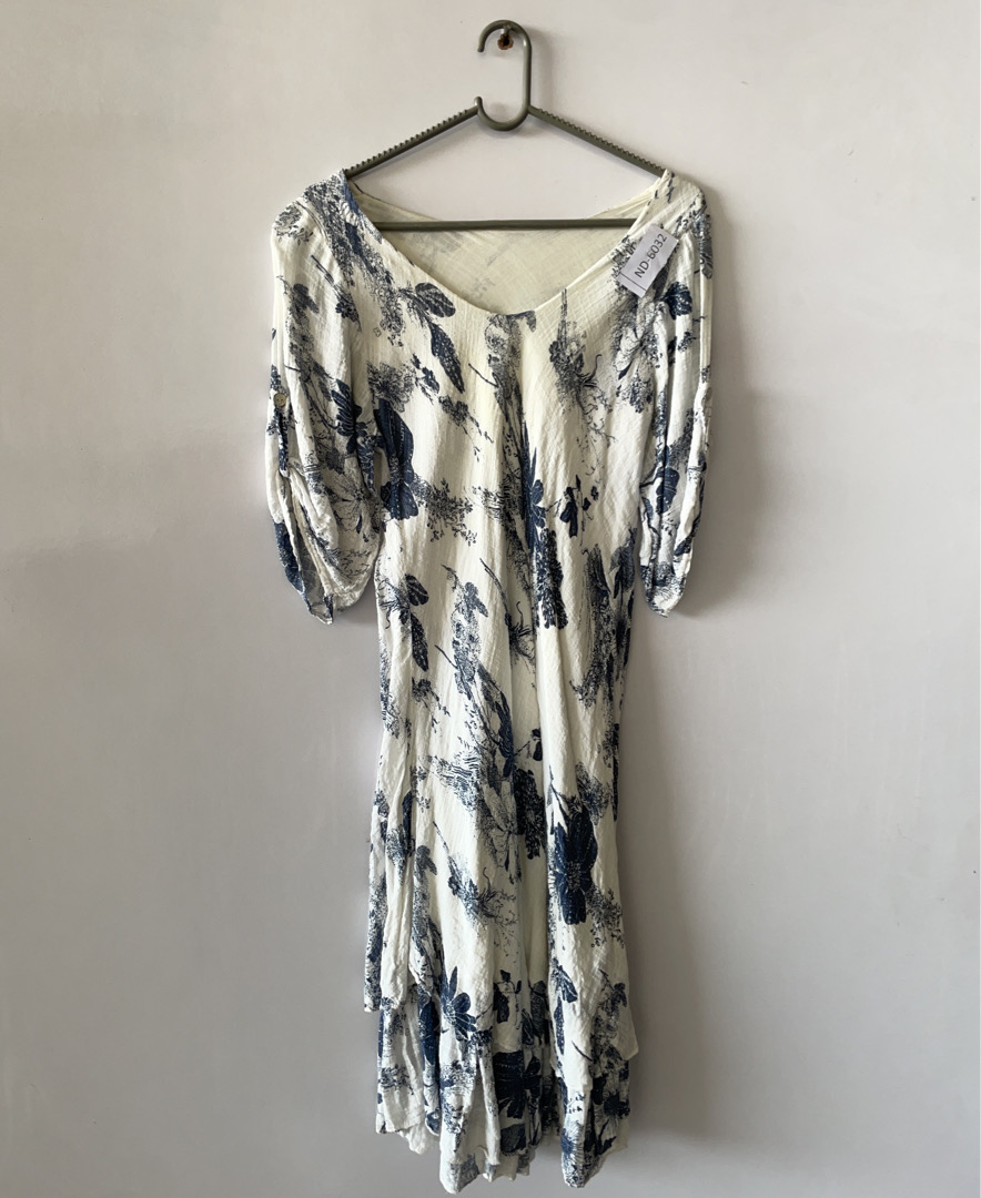 Blusa con motivo floreale