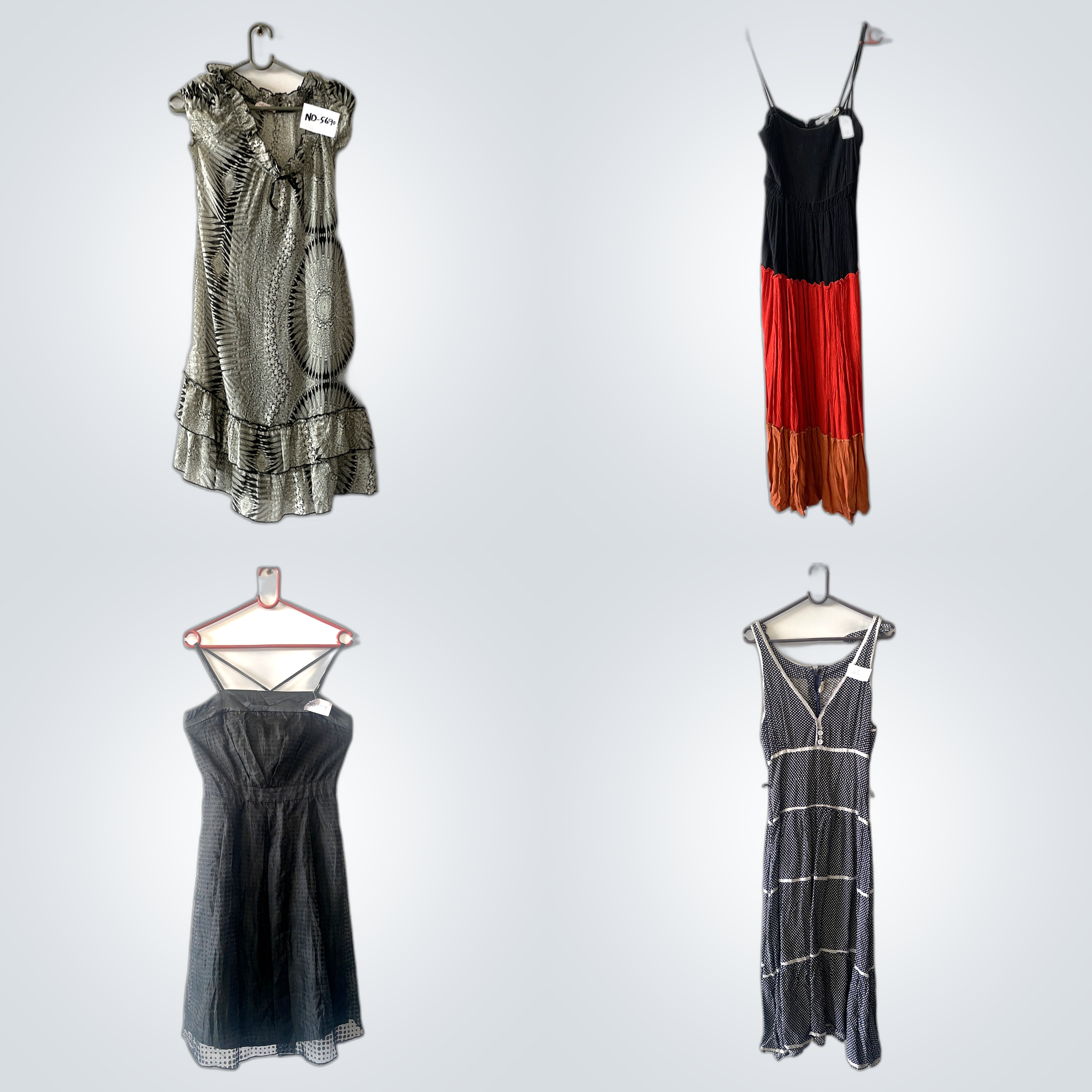 ドレスバンドル：7つのミックスミニミディスリップドレス - Caroll, Koton, Comme..