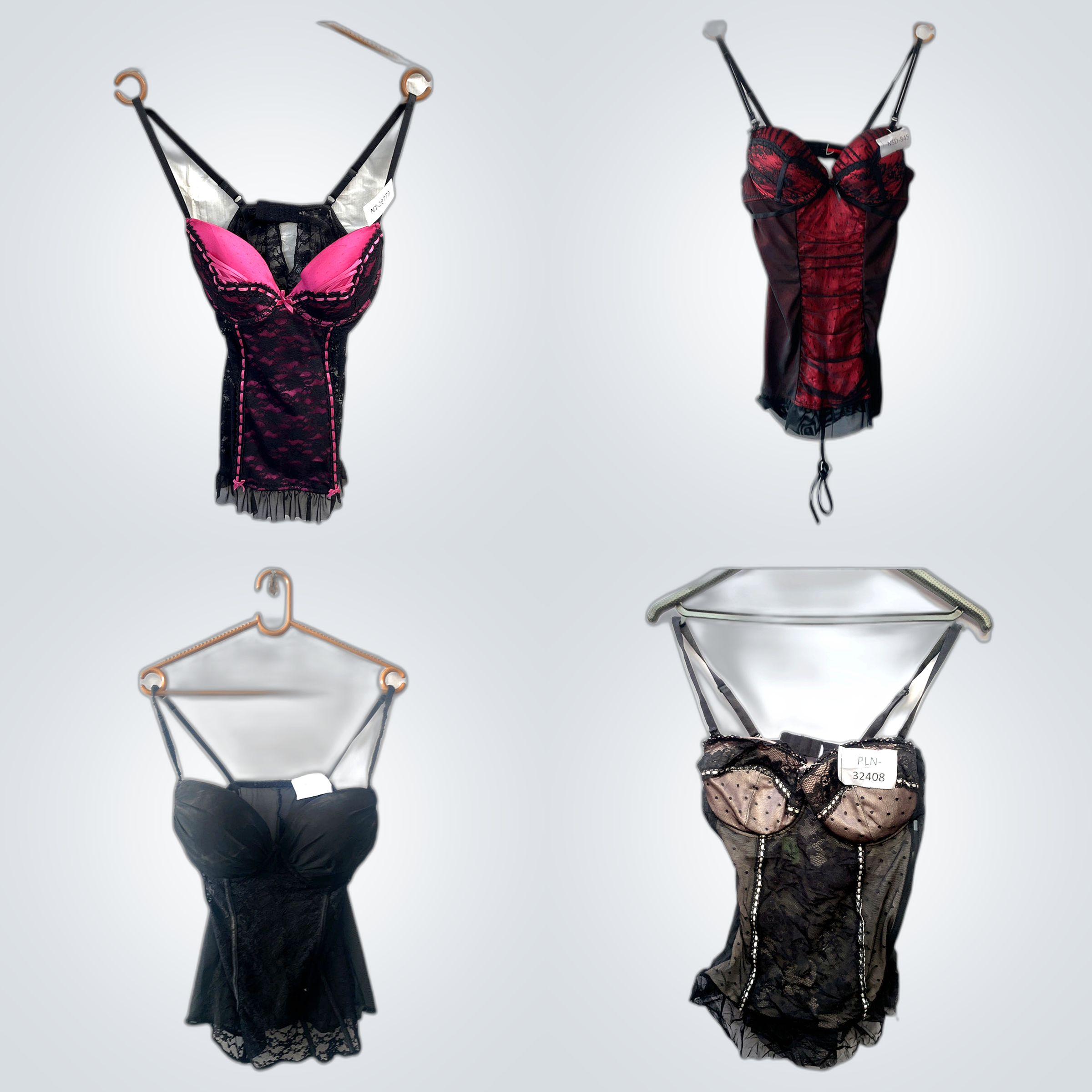 Y2K Lace Bustiers Bundle