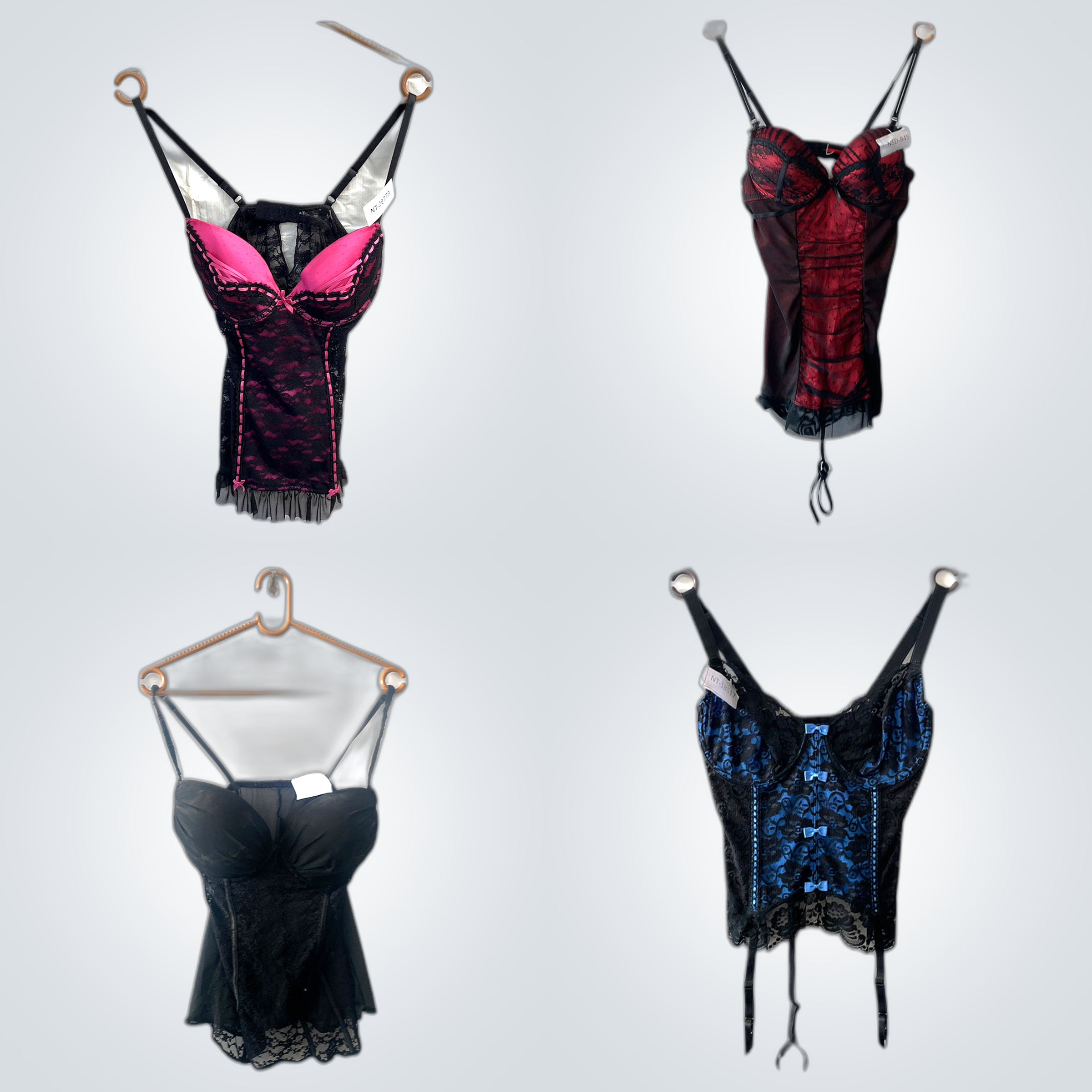 Y2K Lace Bustiers Bundle