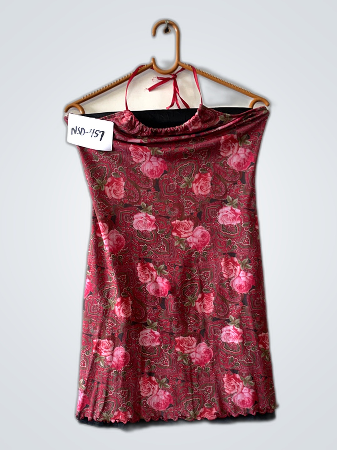 Blumen Halterneck Kleid