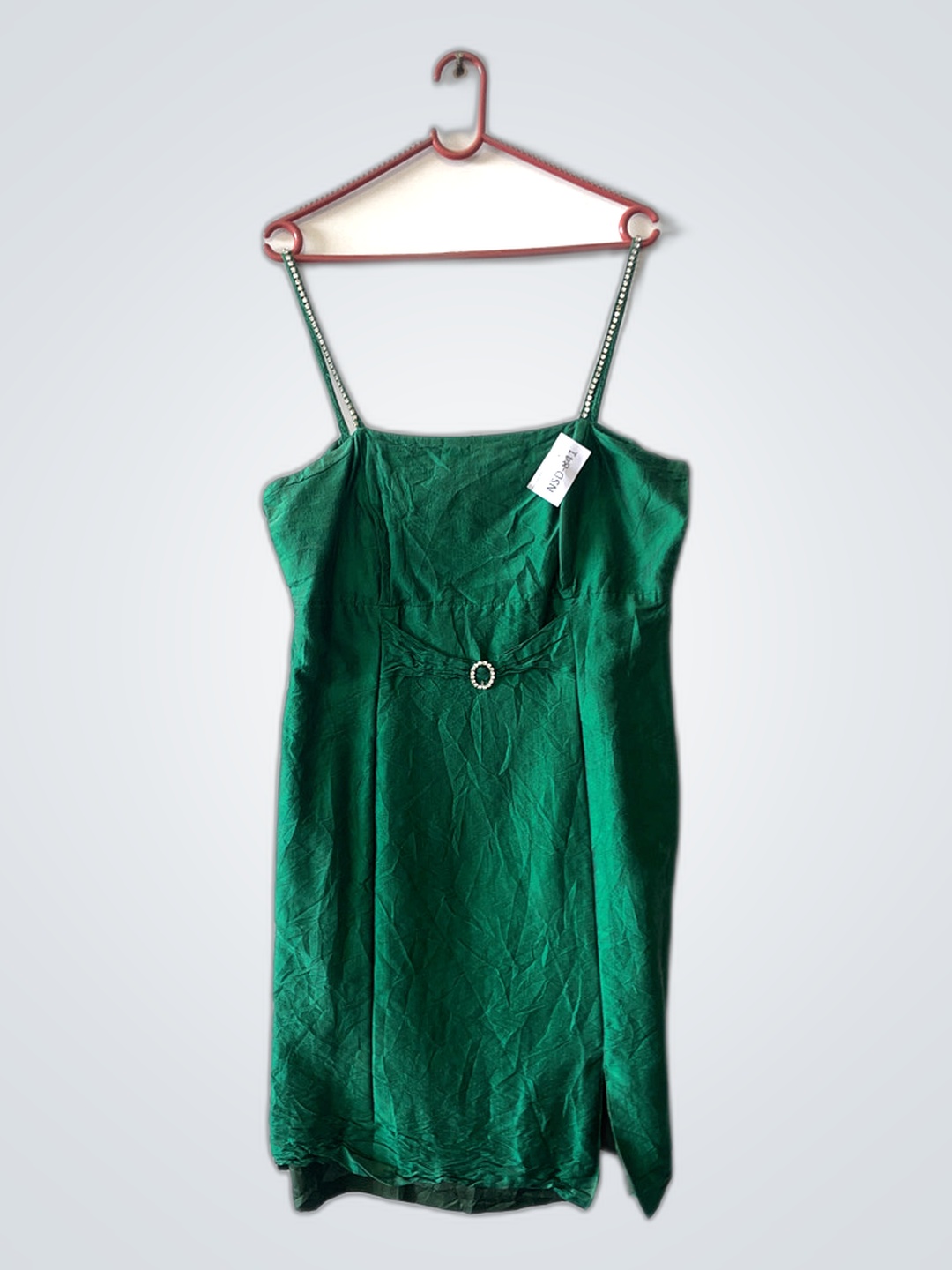 Abito a canotta verde