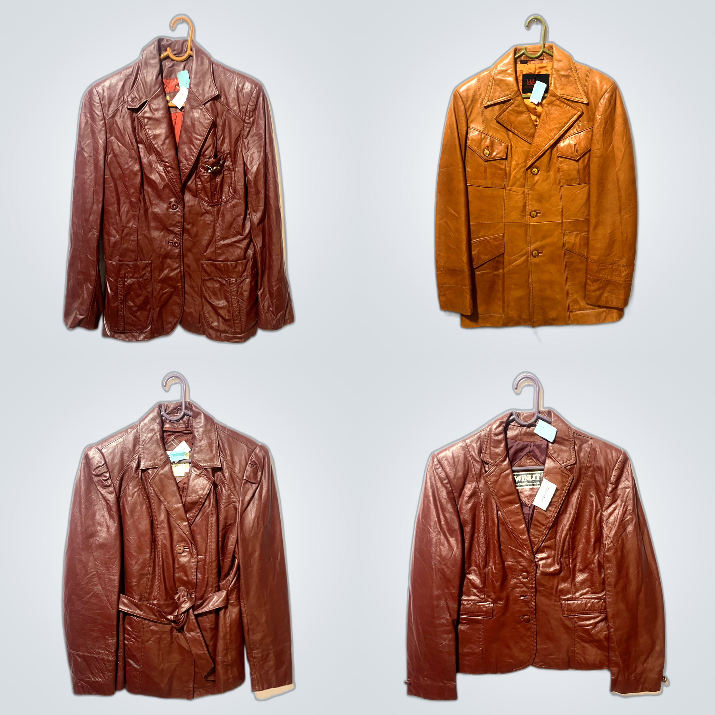 RLレザーコート＆6つのレザージャケットバンドル ウィルソン ウィンリット ミックスブランドロット
