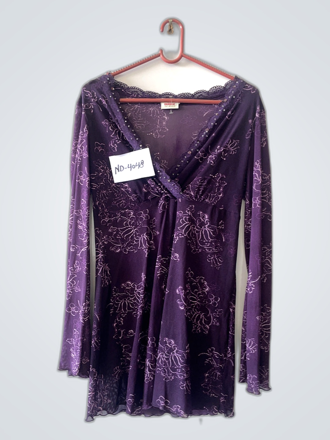 Farben der bedruckten Bluse