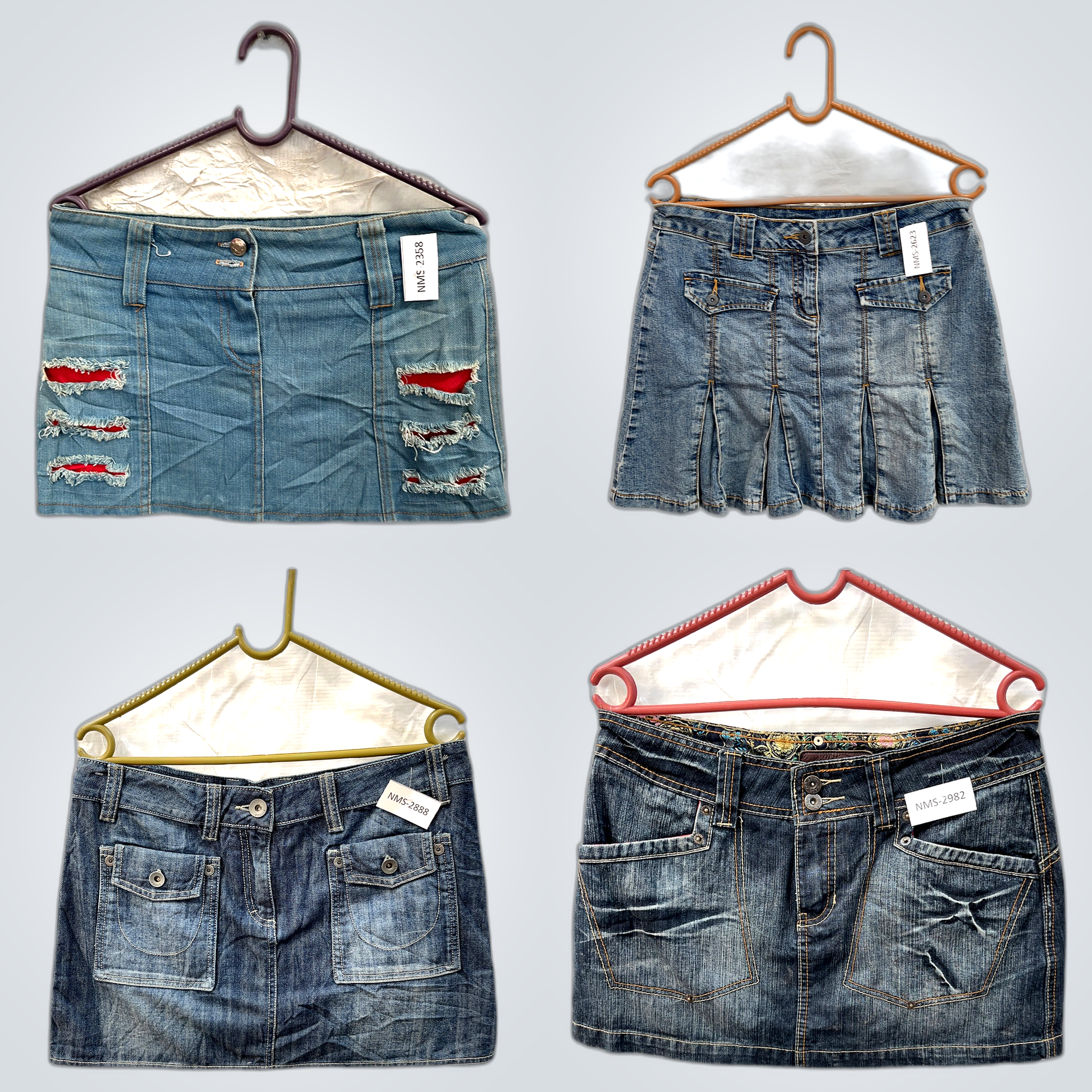 Y2K Denim Skirt Bundle