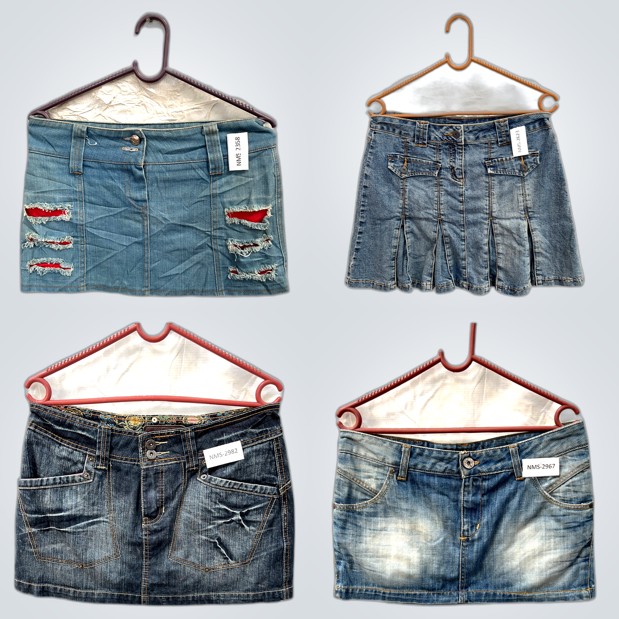Y2K Denim Skirt Bundle