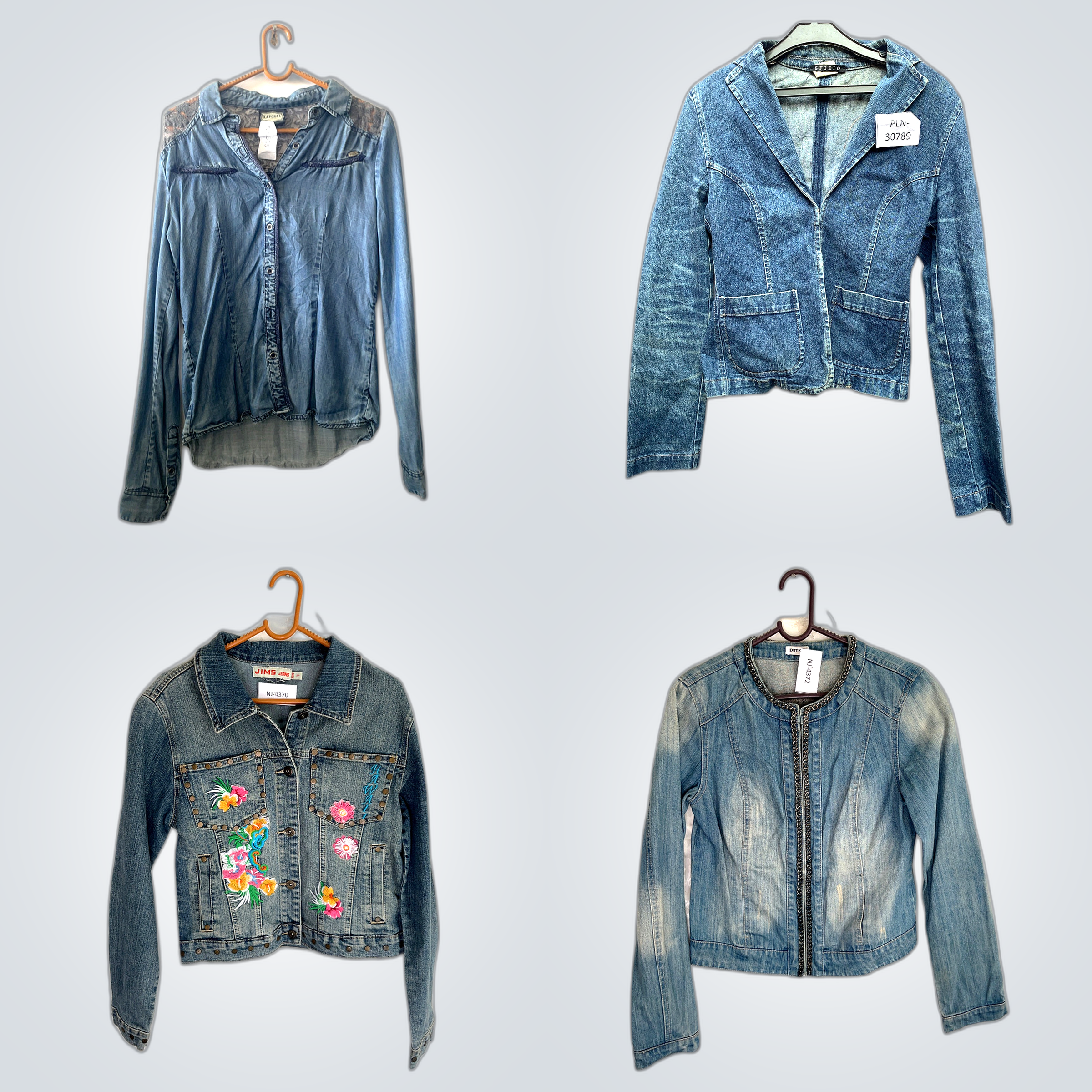 Classic Denim Jackets Set (FV-023)
