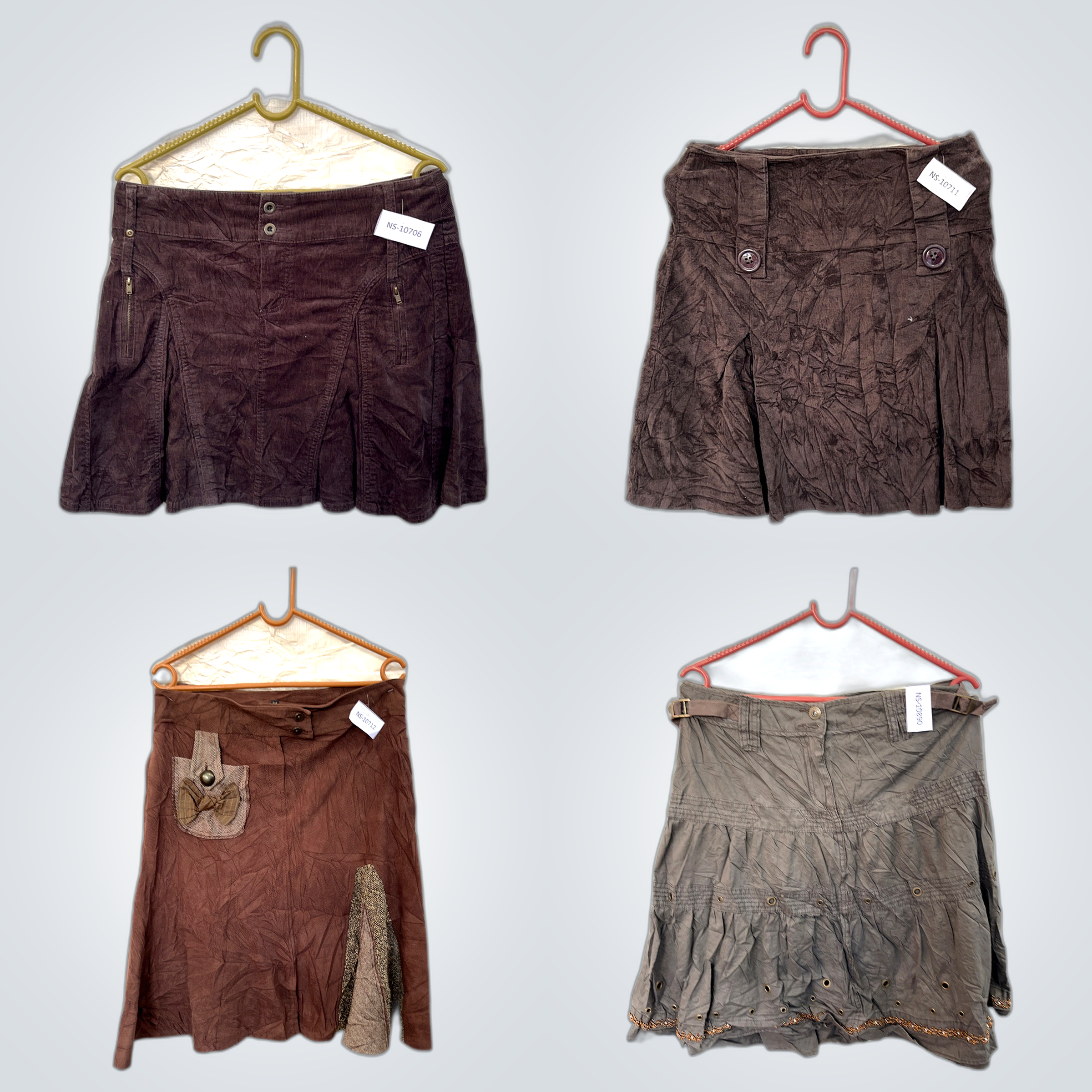 Prima Paris & More Mini Skirt Bundle of 7 Ruffled ..