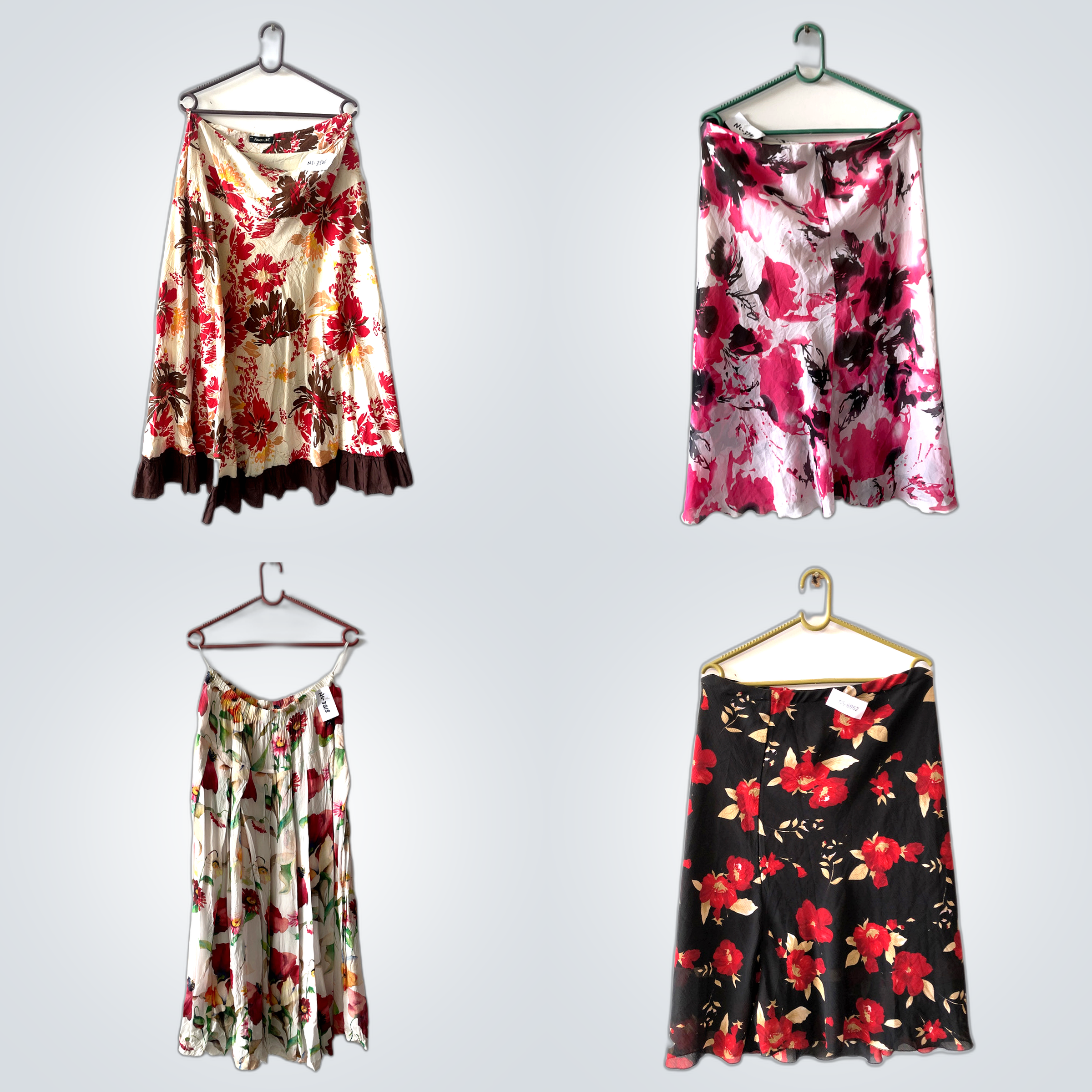 Printed Tops+Skirt Mix(FV-006)