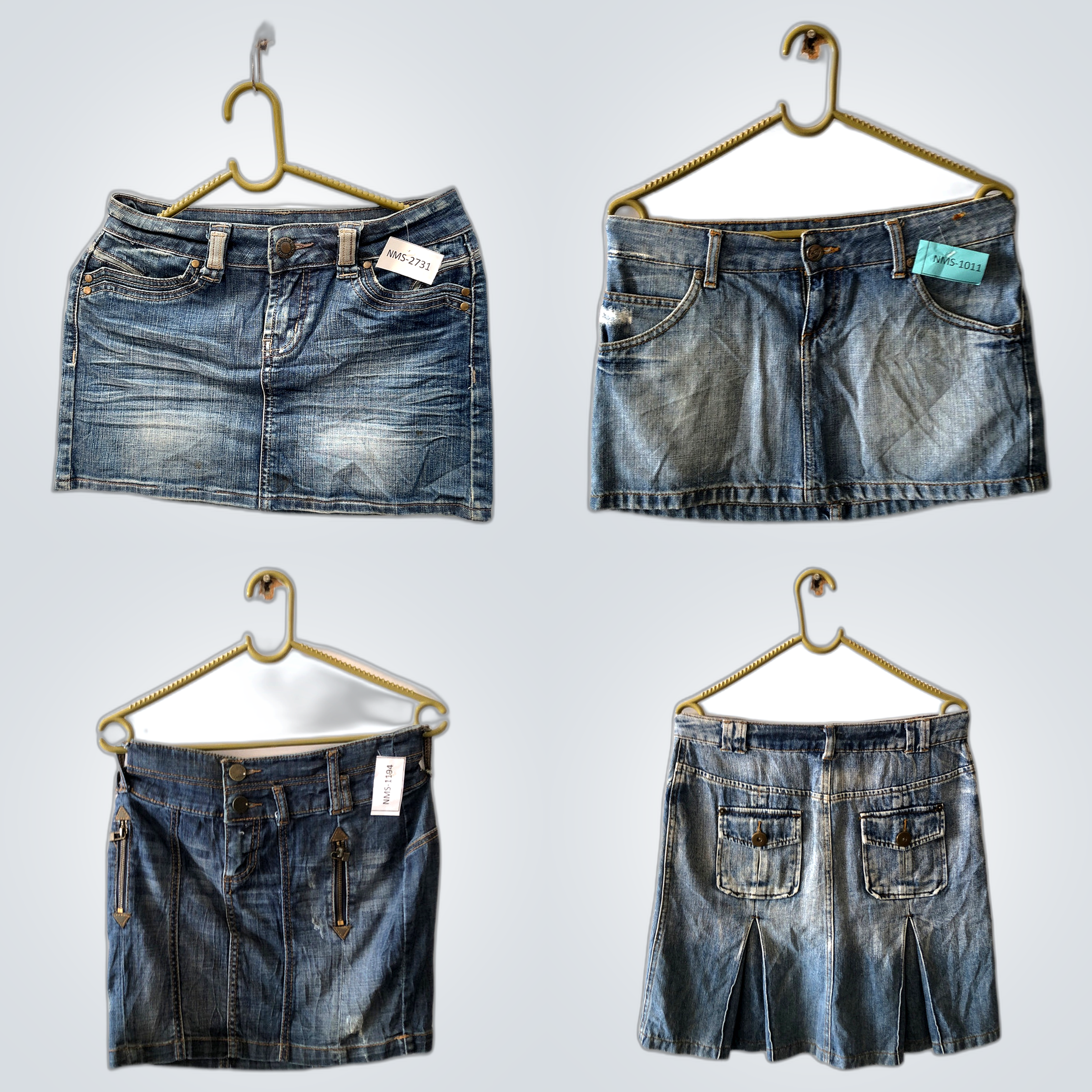 Y2K Denim Mini Skirts