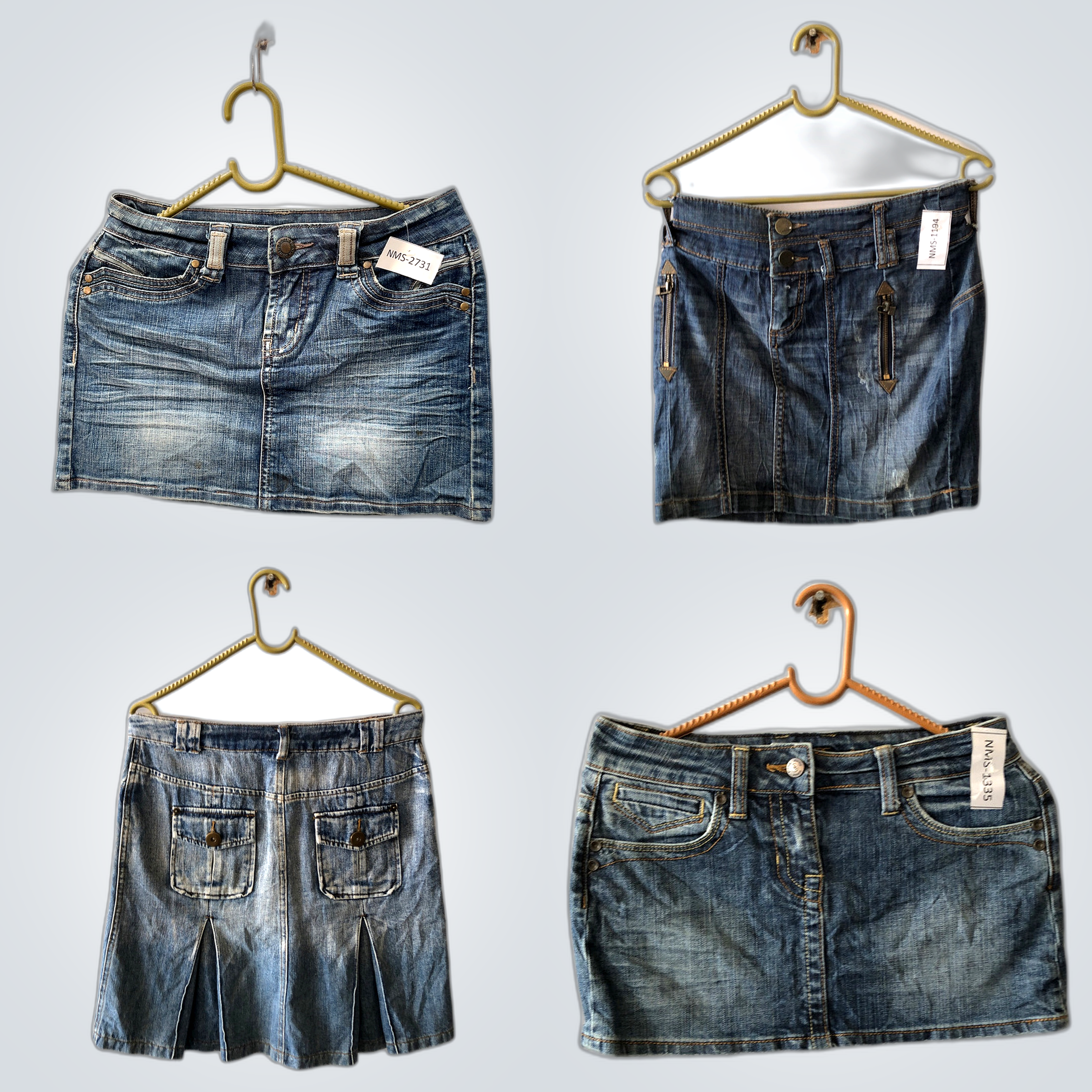 Y2K Denim Mini Skirts