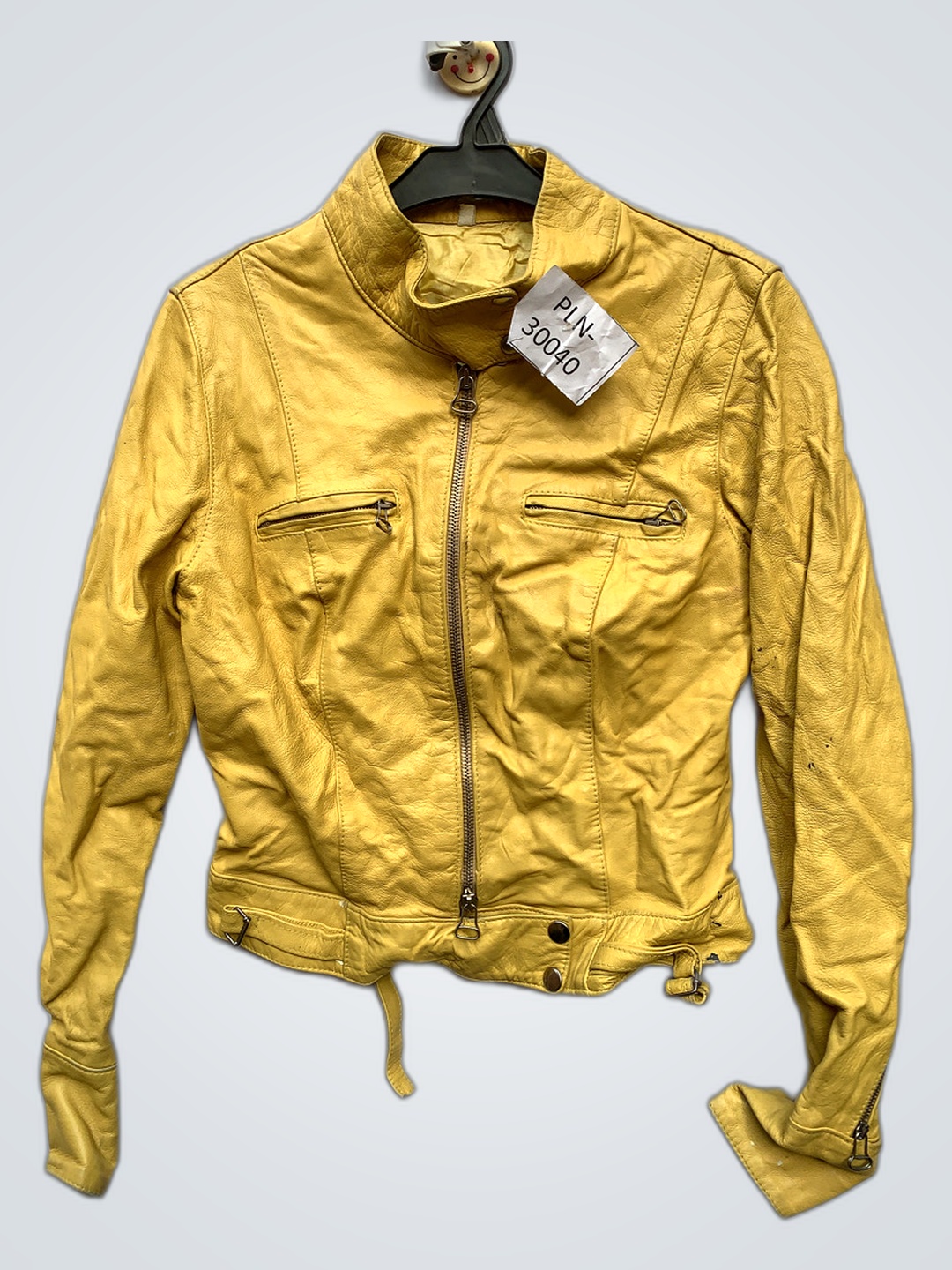 Yellow Leather Jacket