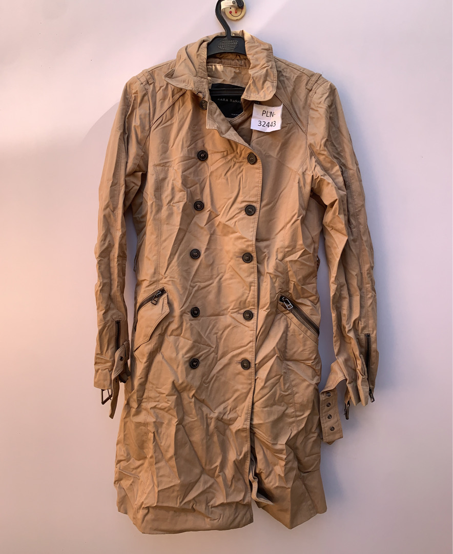 Zara Basic Tan Trench Coat