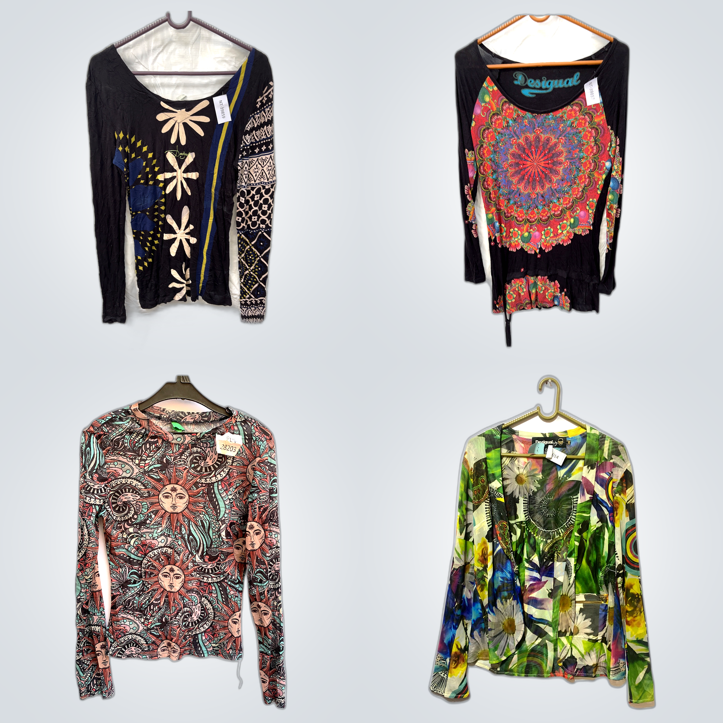 desigual printed blouse