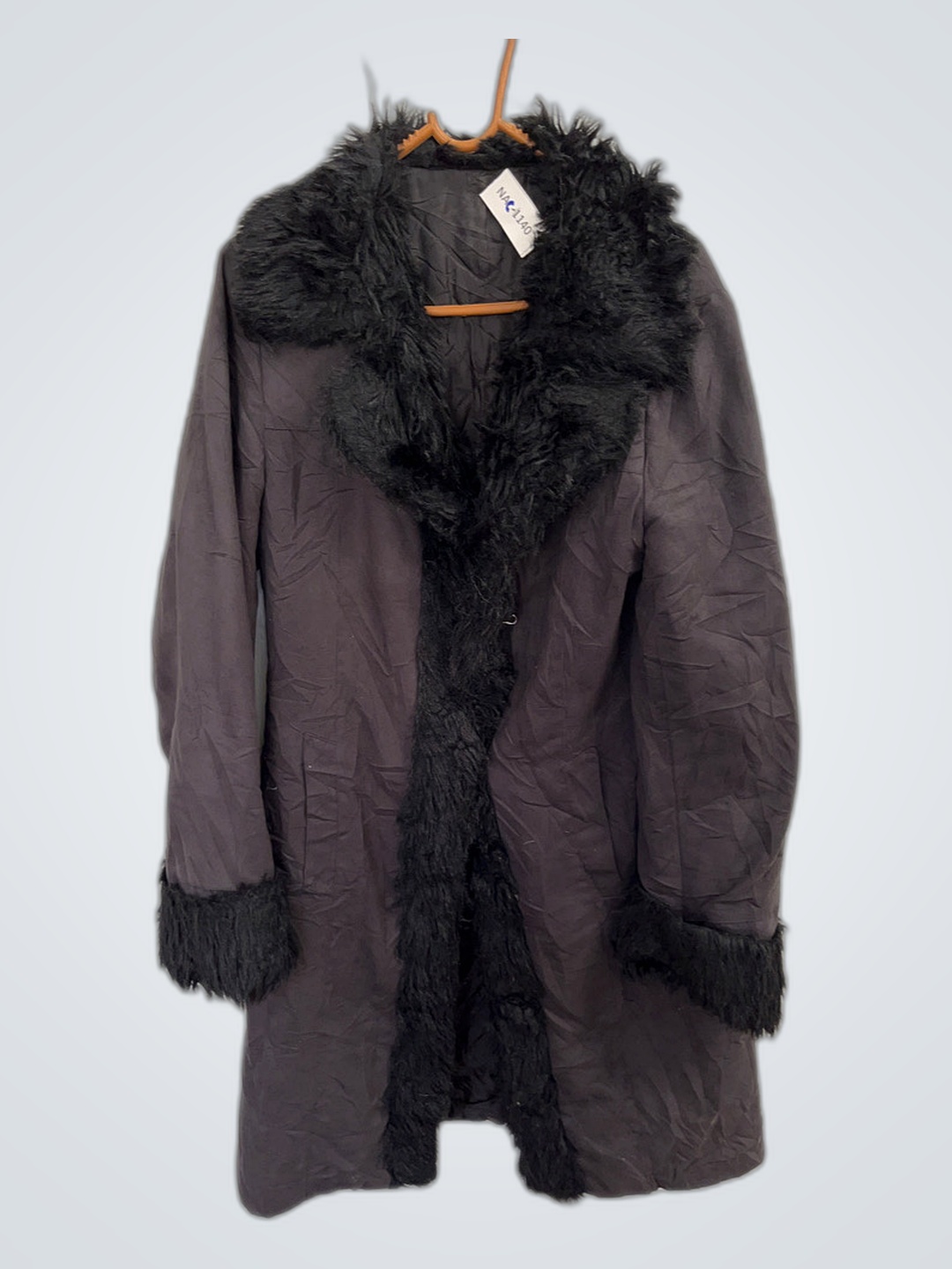 Mango Fur Trimmed Coat
