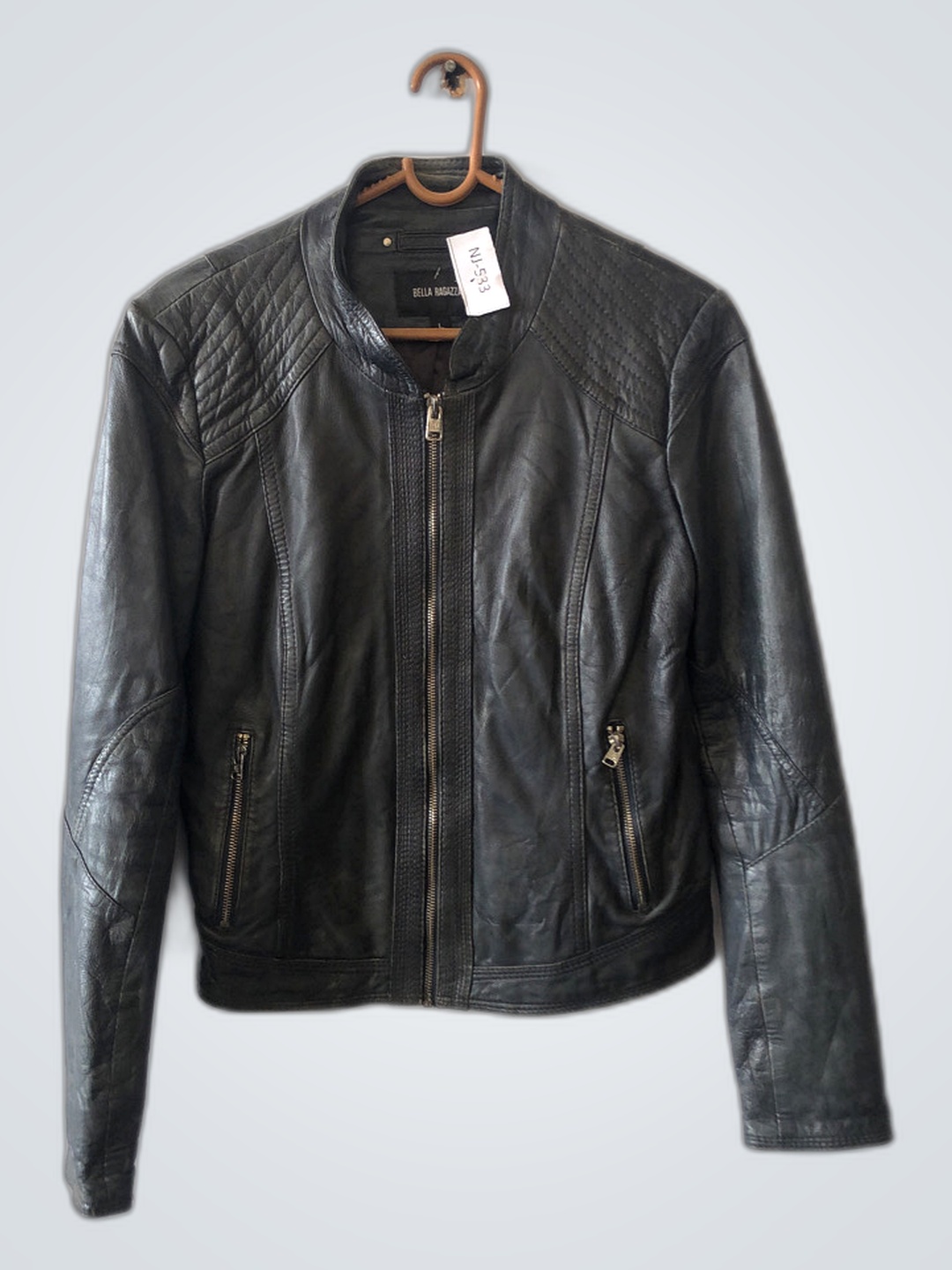 Bella Ragazza Black Leather Jacket