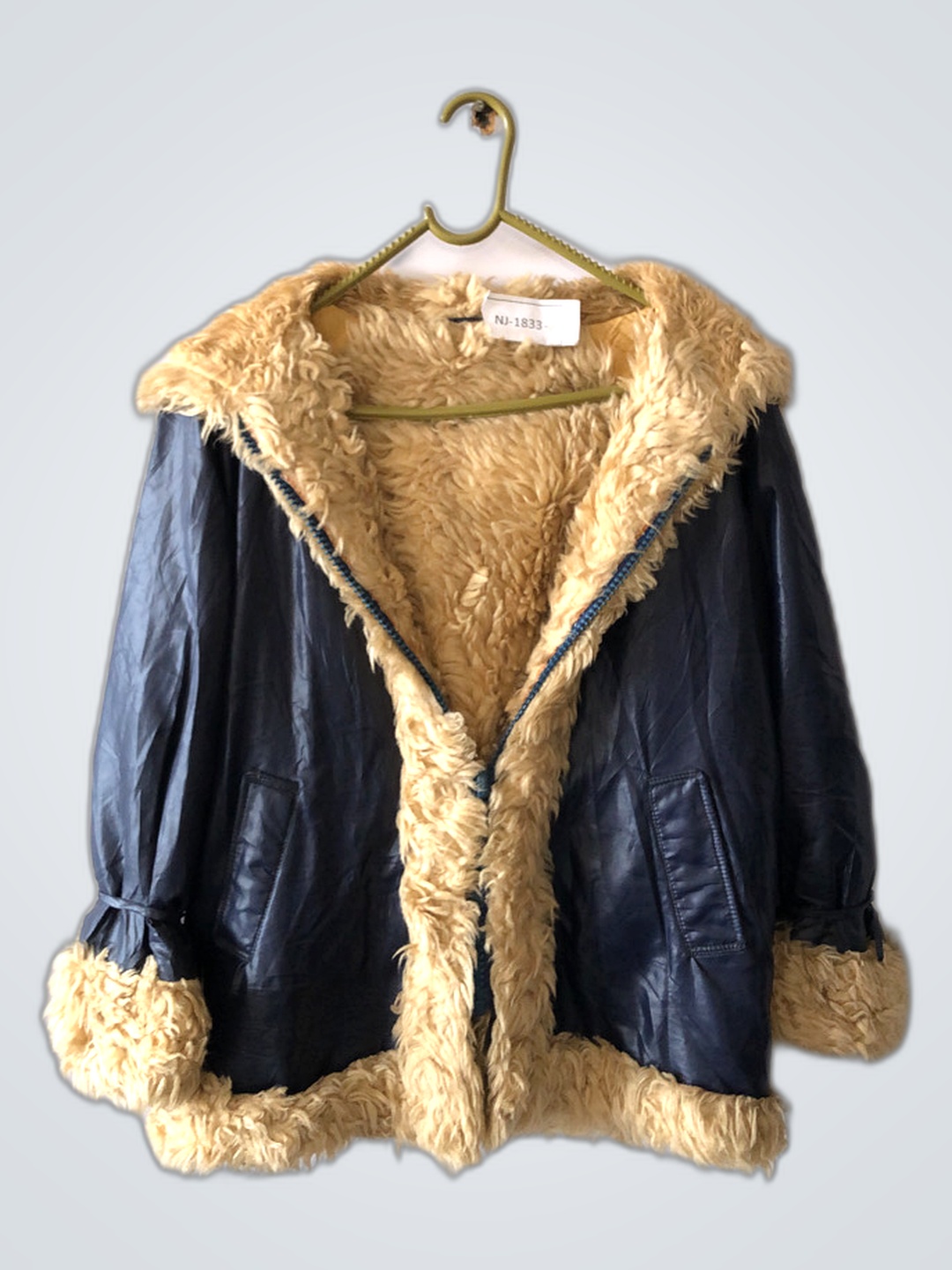 Fur Trimmed Leather Jacket