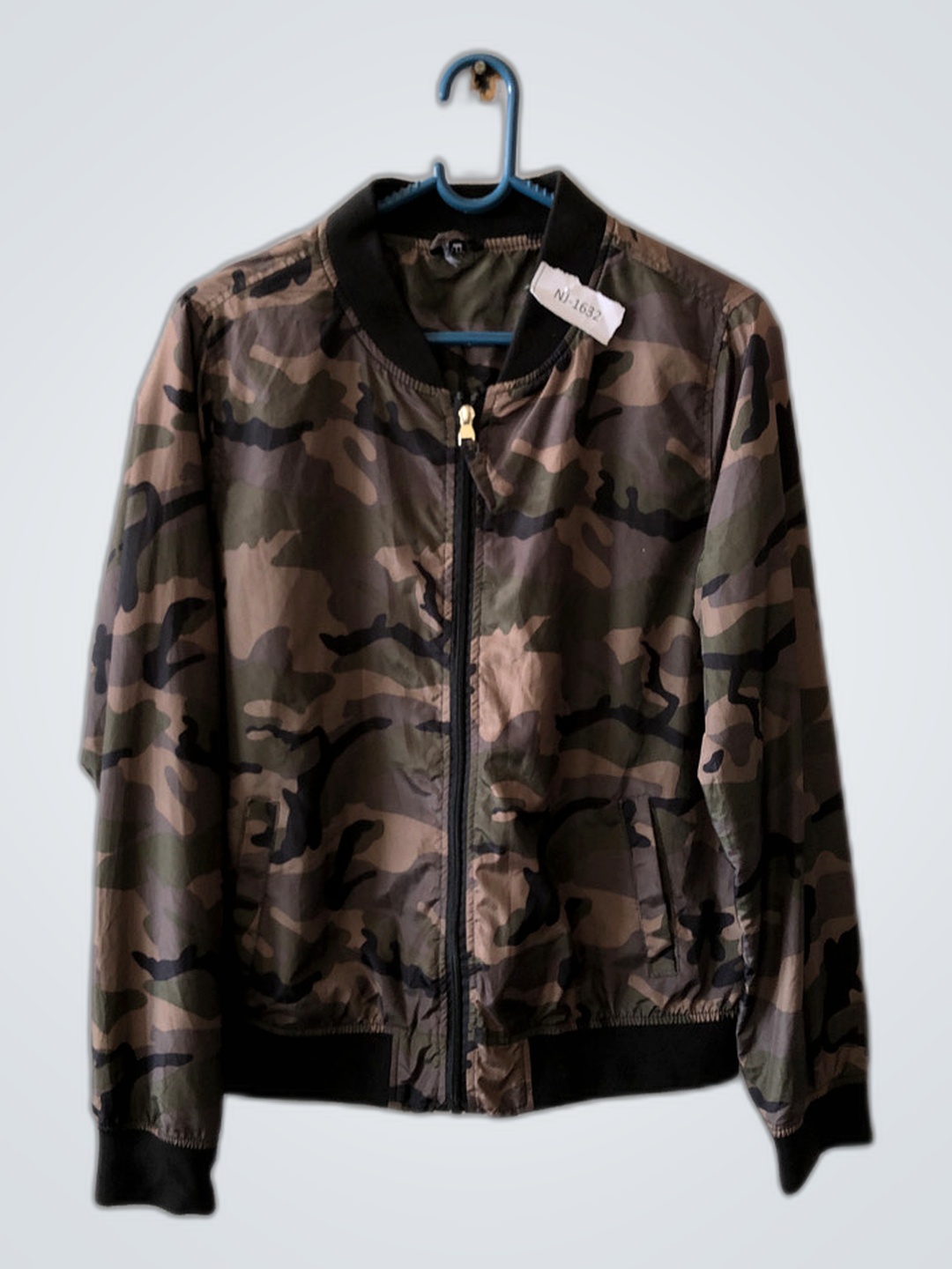 Camo Bomber Jacket