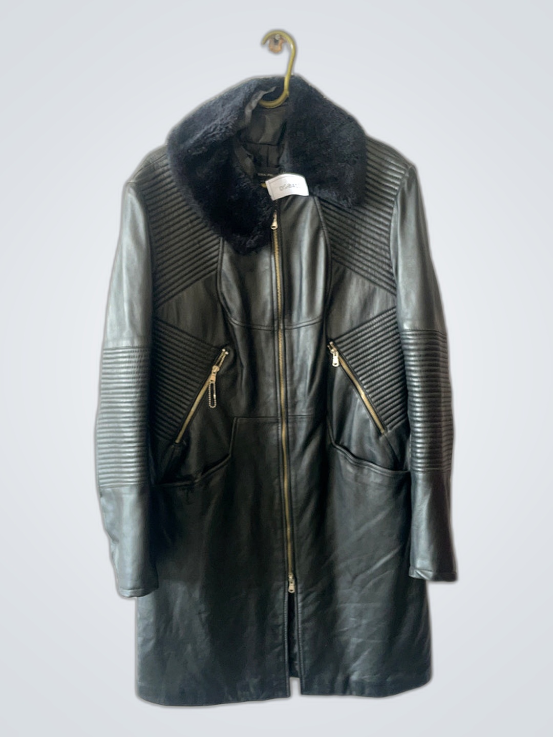 Vera Pelle Leather Coat