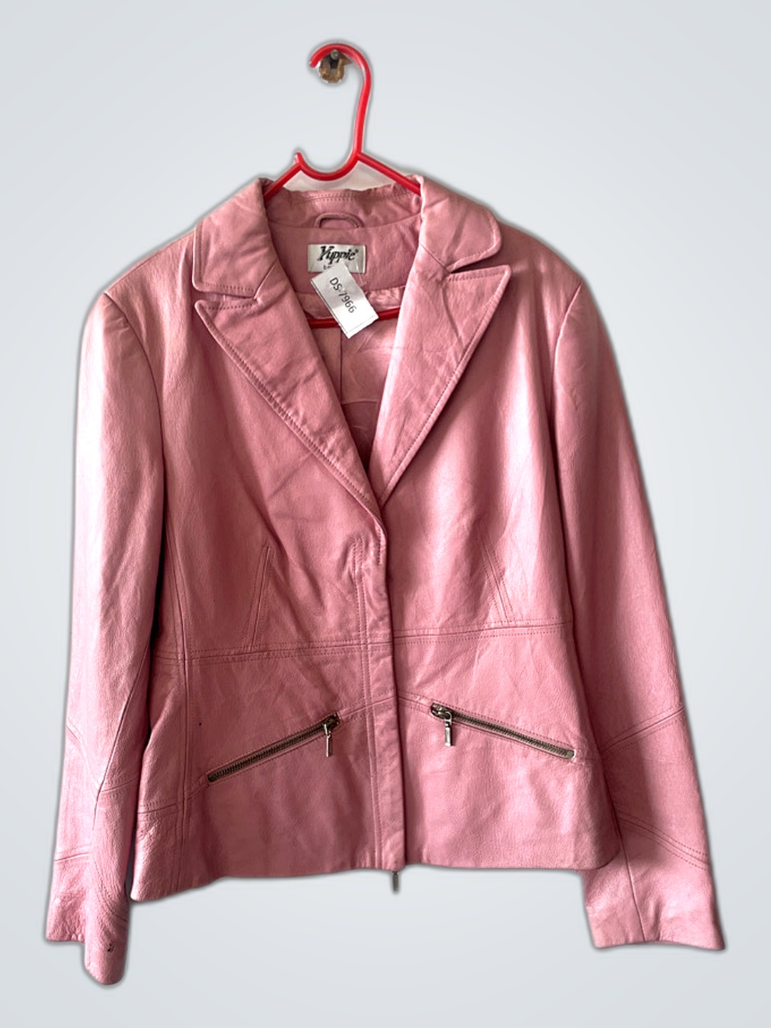 Pink Leather Jacket