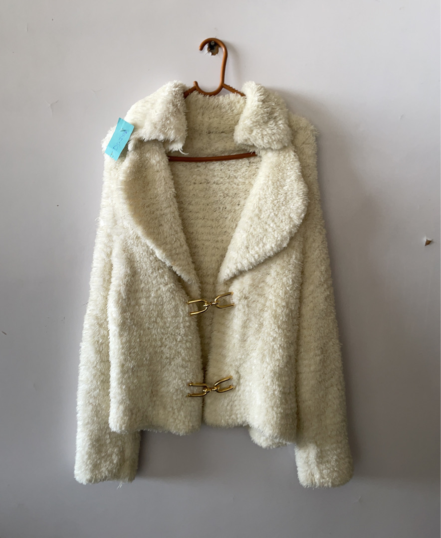 Fuzzy White Coat