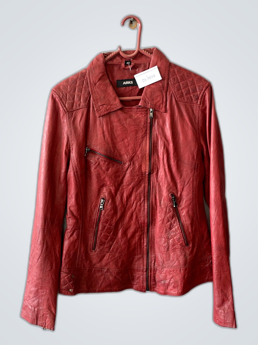 ARKS Red Leather Jacket