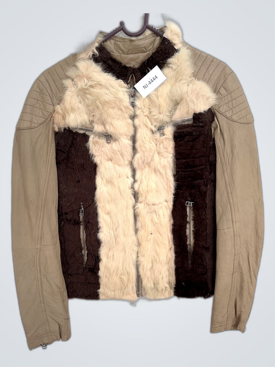 Fur-Trimmed Jacket