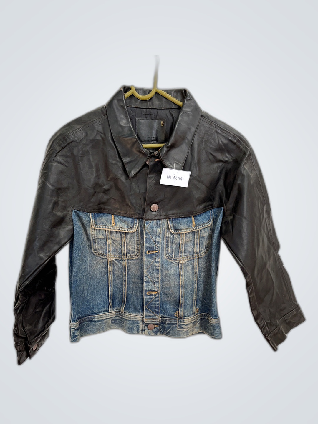 Leather and Denim Jacket