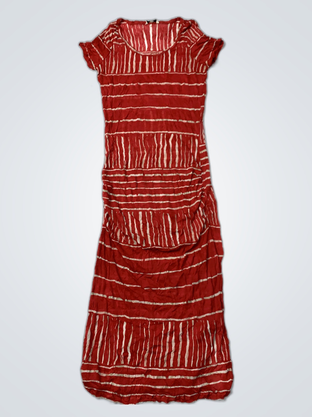 Red Striped Dress