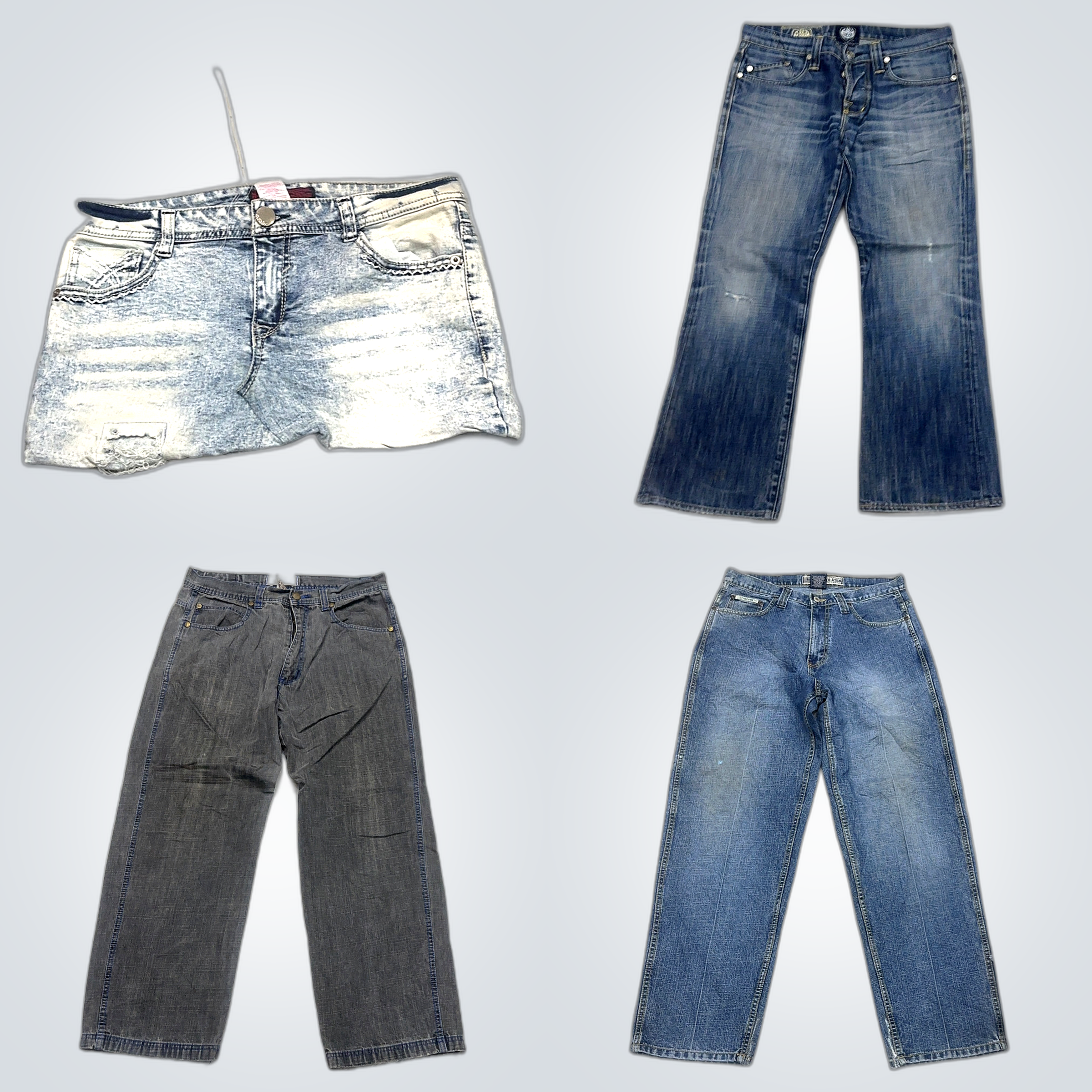 Top Brands Denim Bundle: LATINI, Maurices, Wrangle..