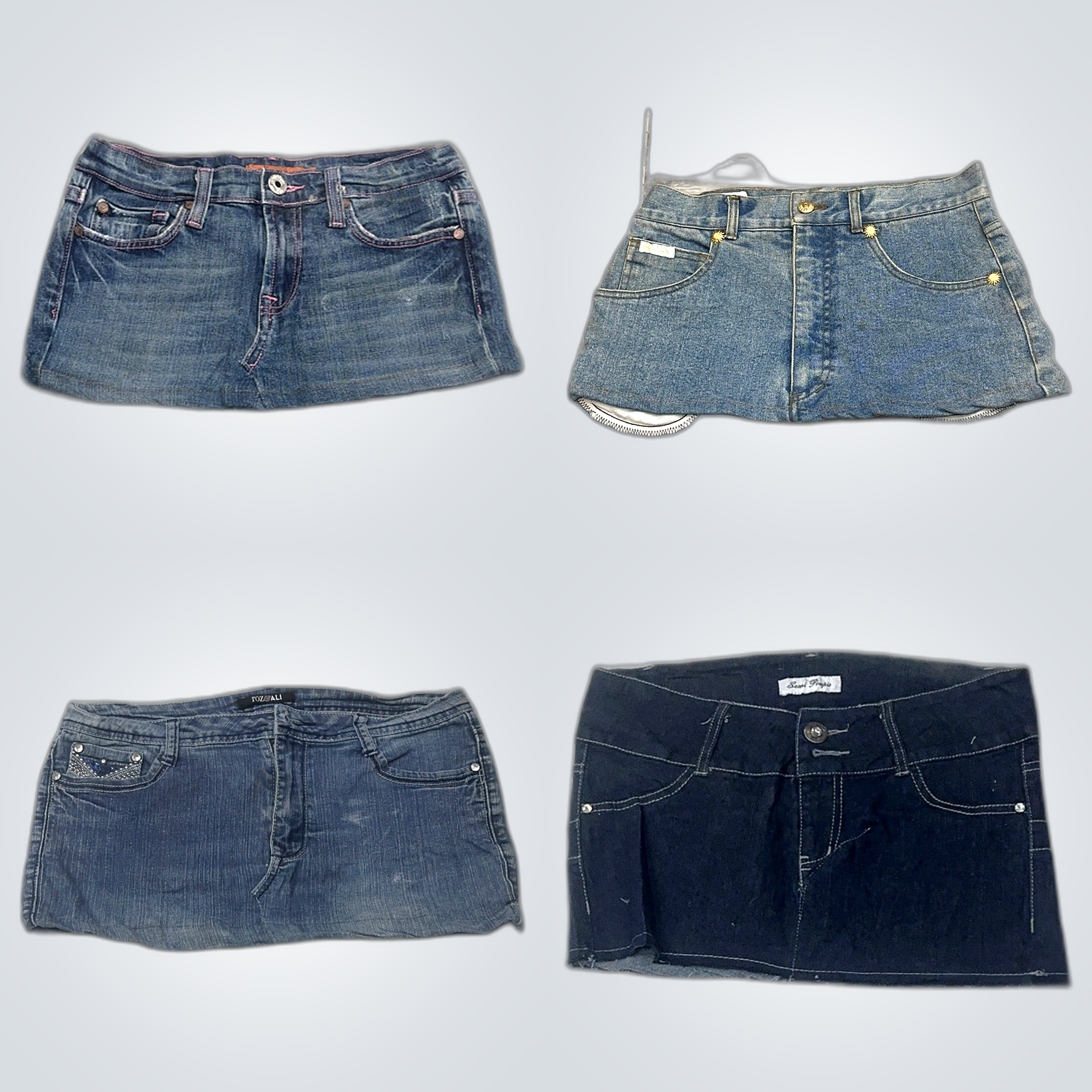 Y2K Denim Skirts Bundle