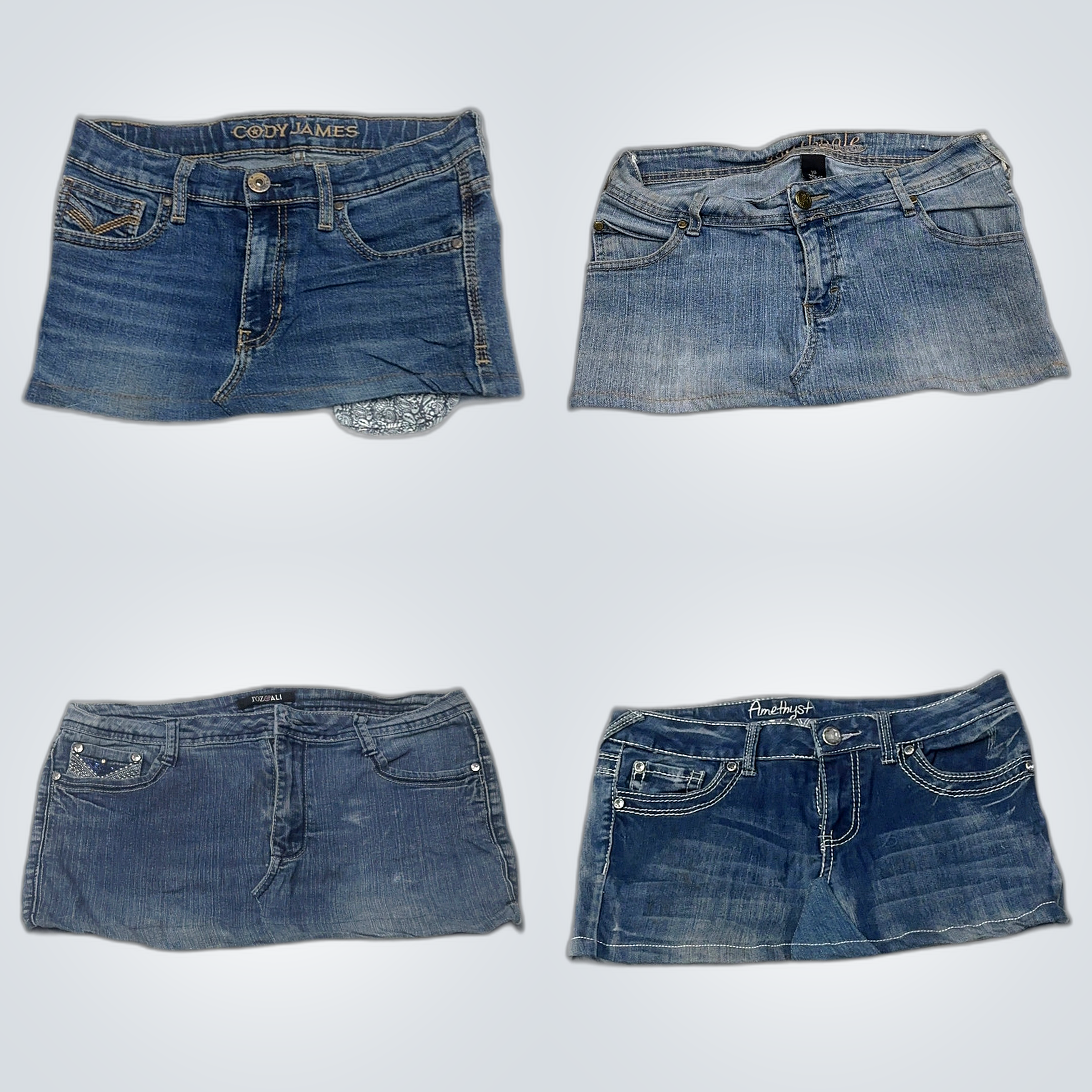 Y2K Denim Skirts Bundle