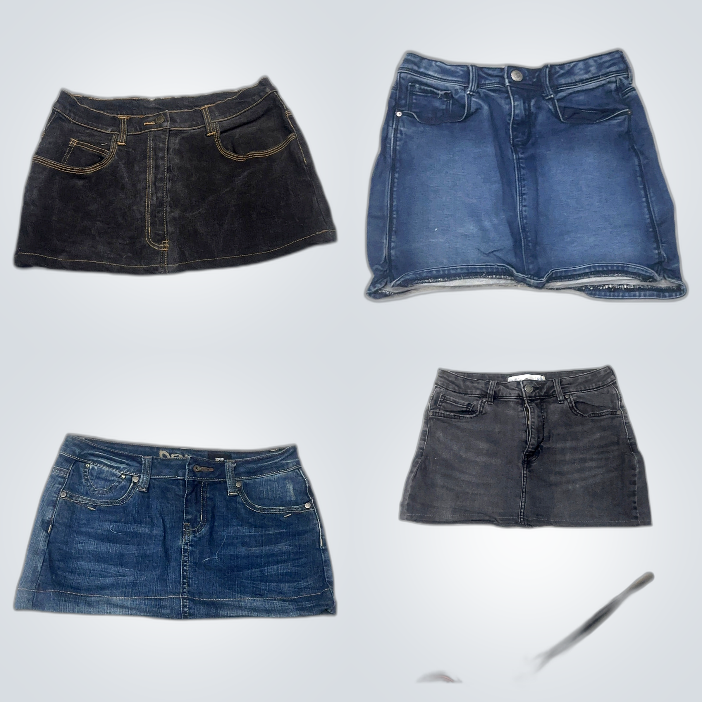 Y2K Denim Skirts Bundle