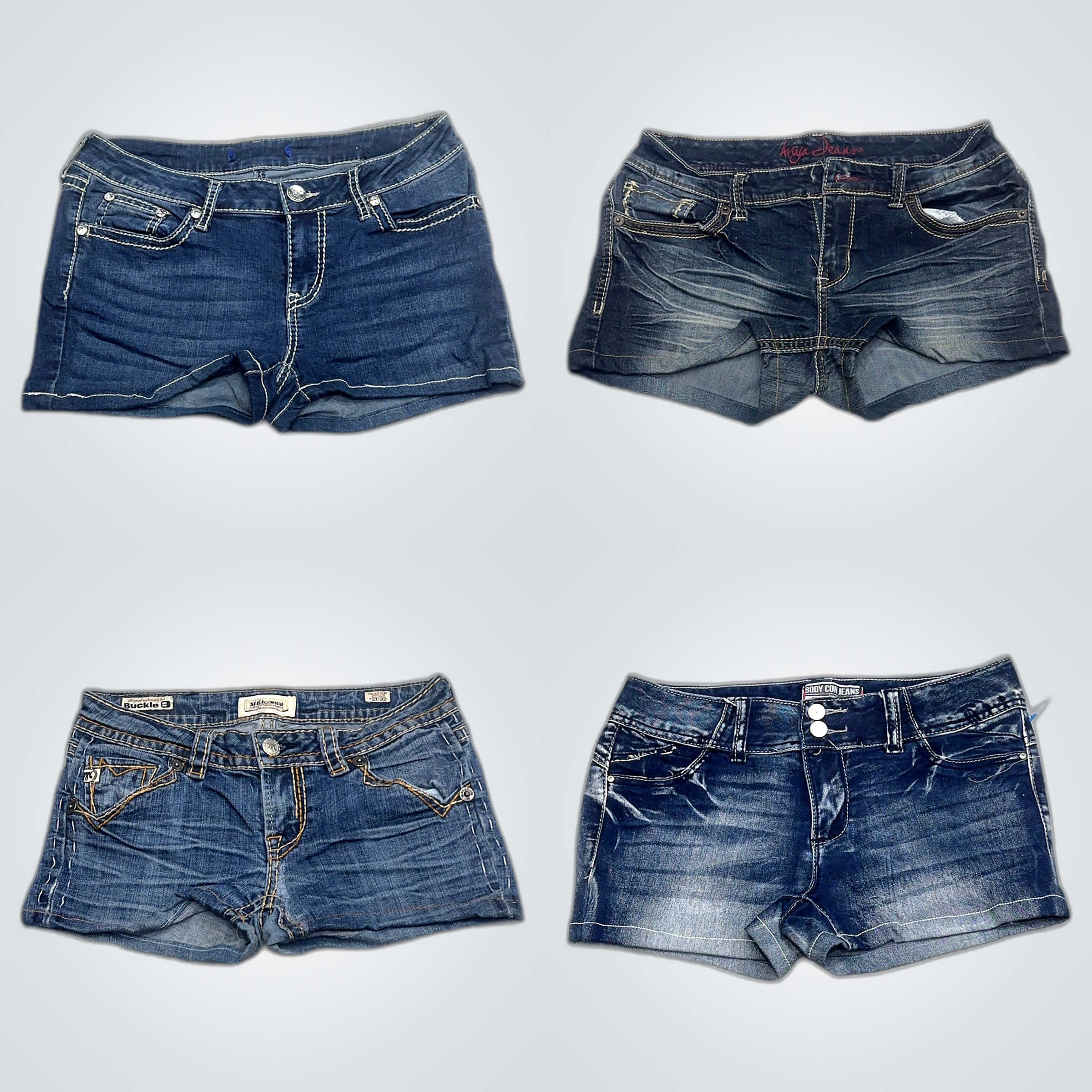 Y2K Jean Shorts Bundle