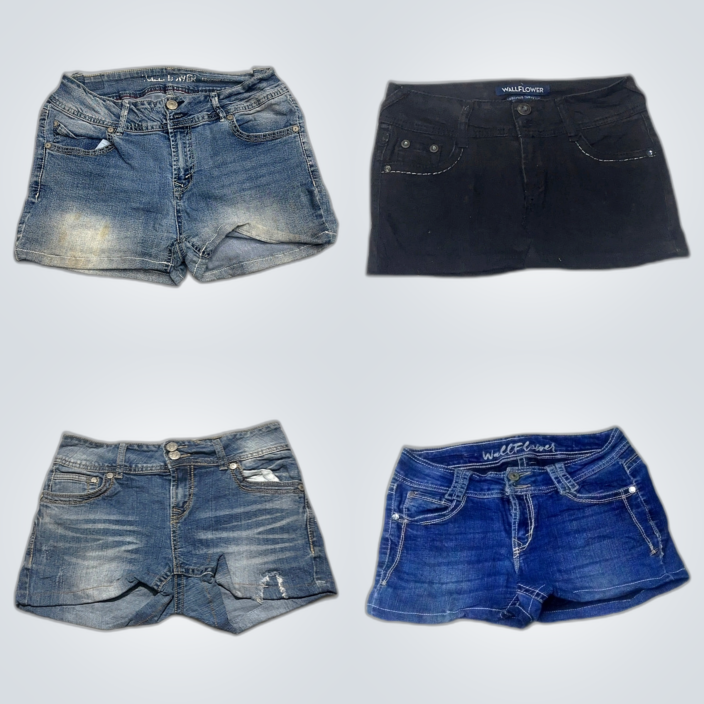 Wallflower Vintage Denim Shorts