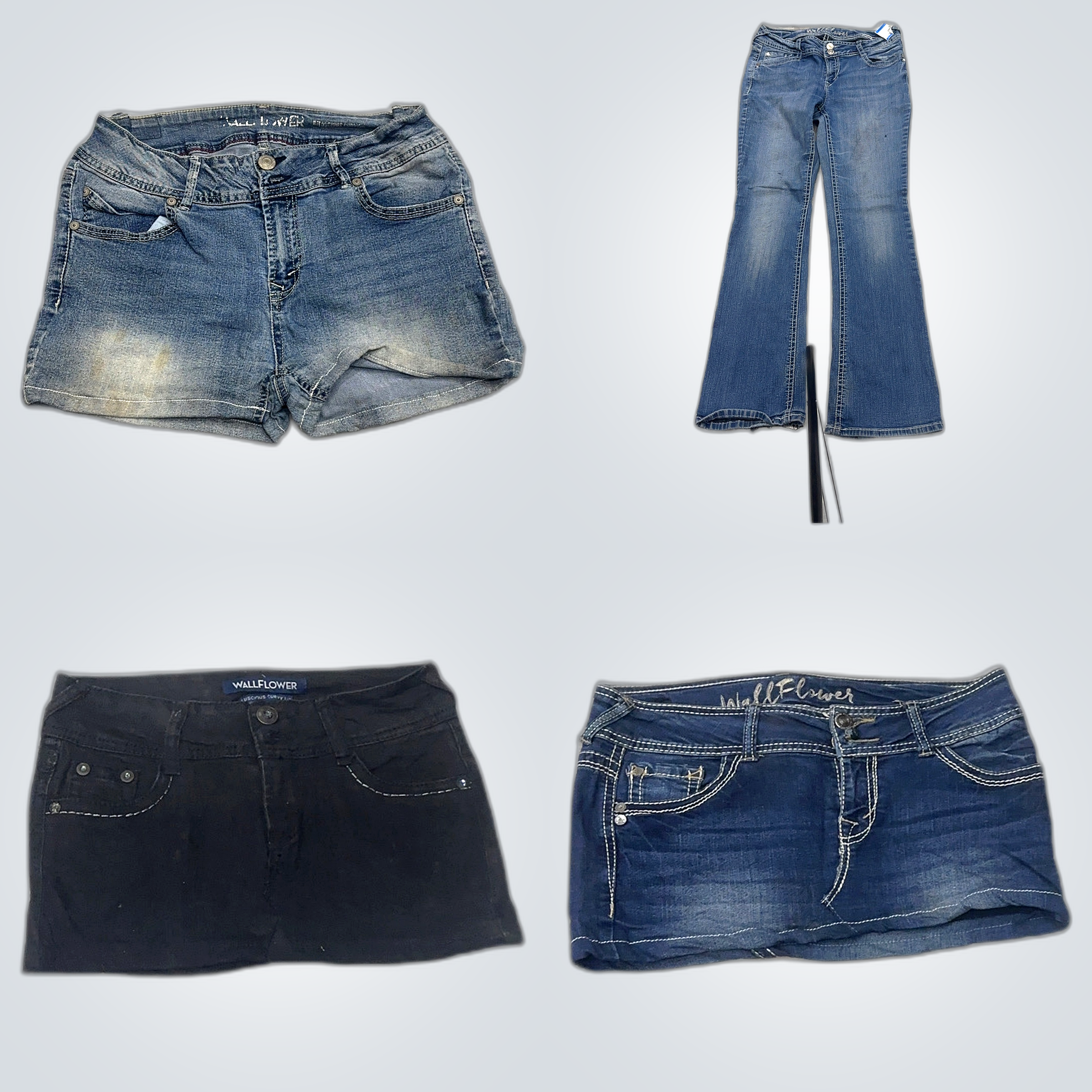 Wallflower Denim Shorts Bundle