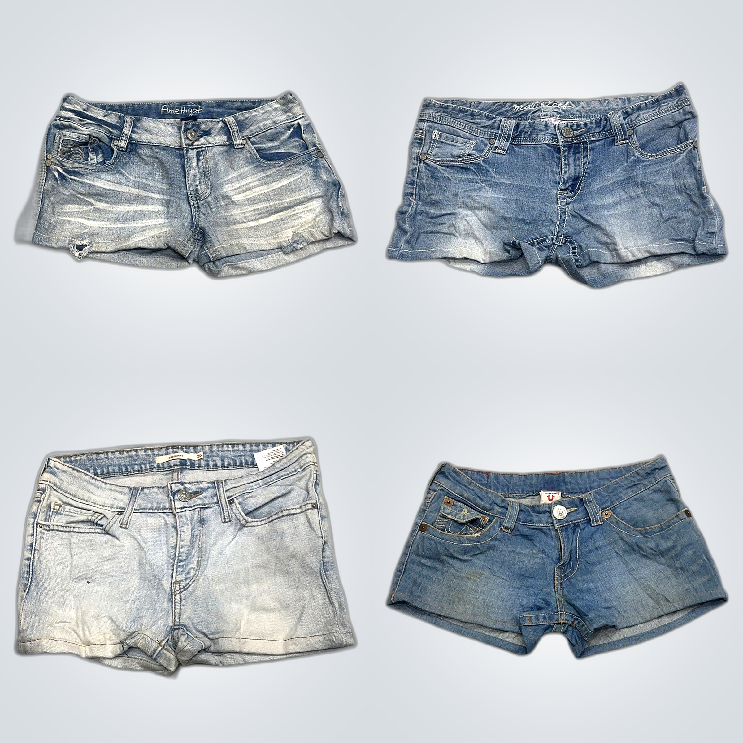 Y2K Denim Shorts Bundle