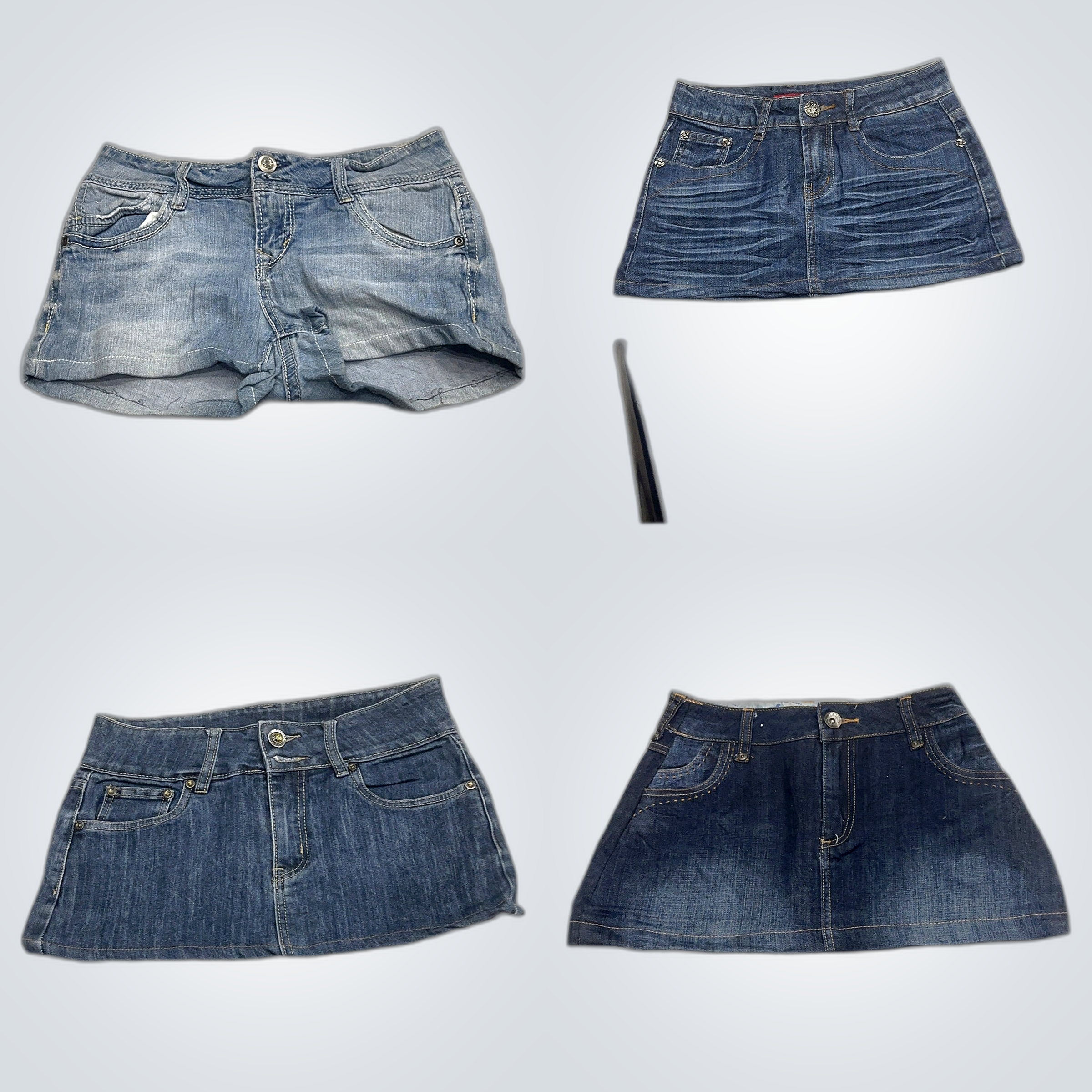 Saia Mini de Jeans