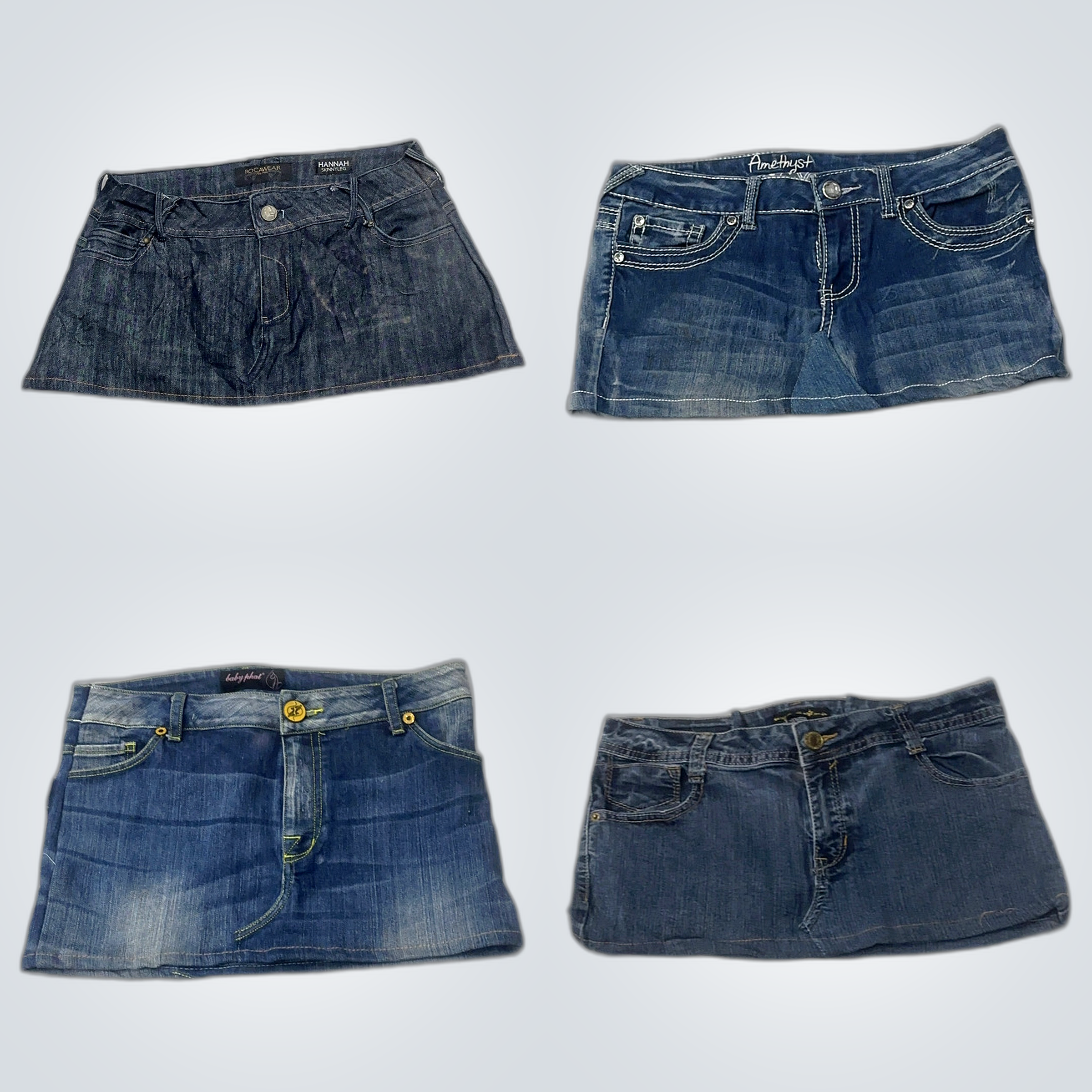 Y2K Denim Skirts Bundle