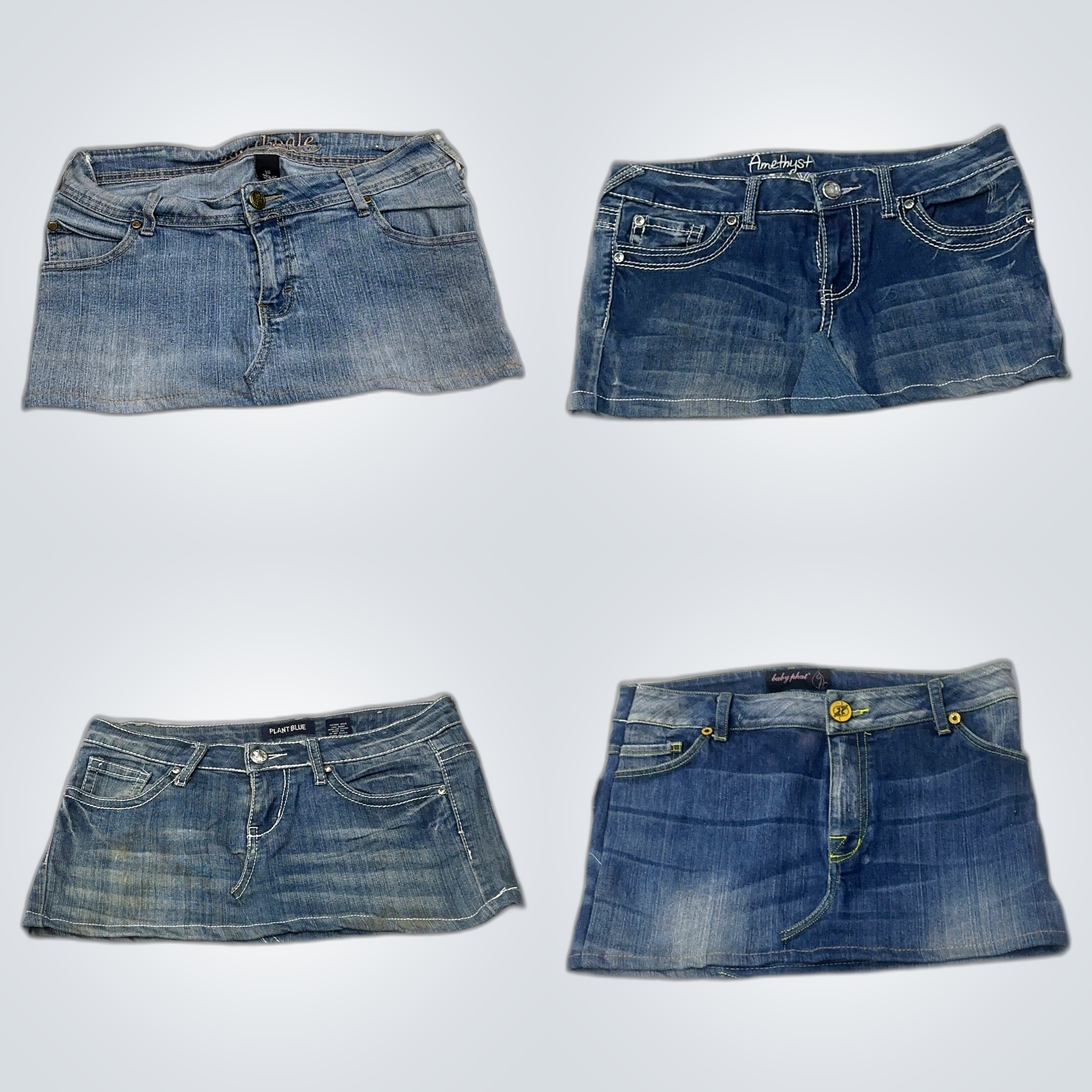 Y2K Denim Skirt Bundle