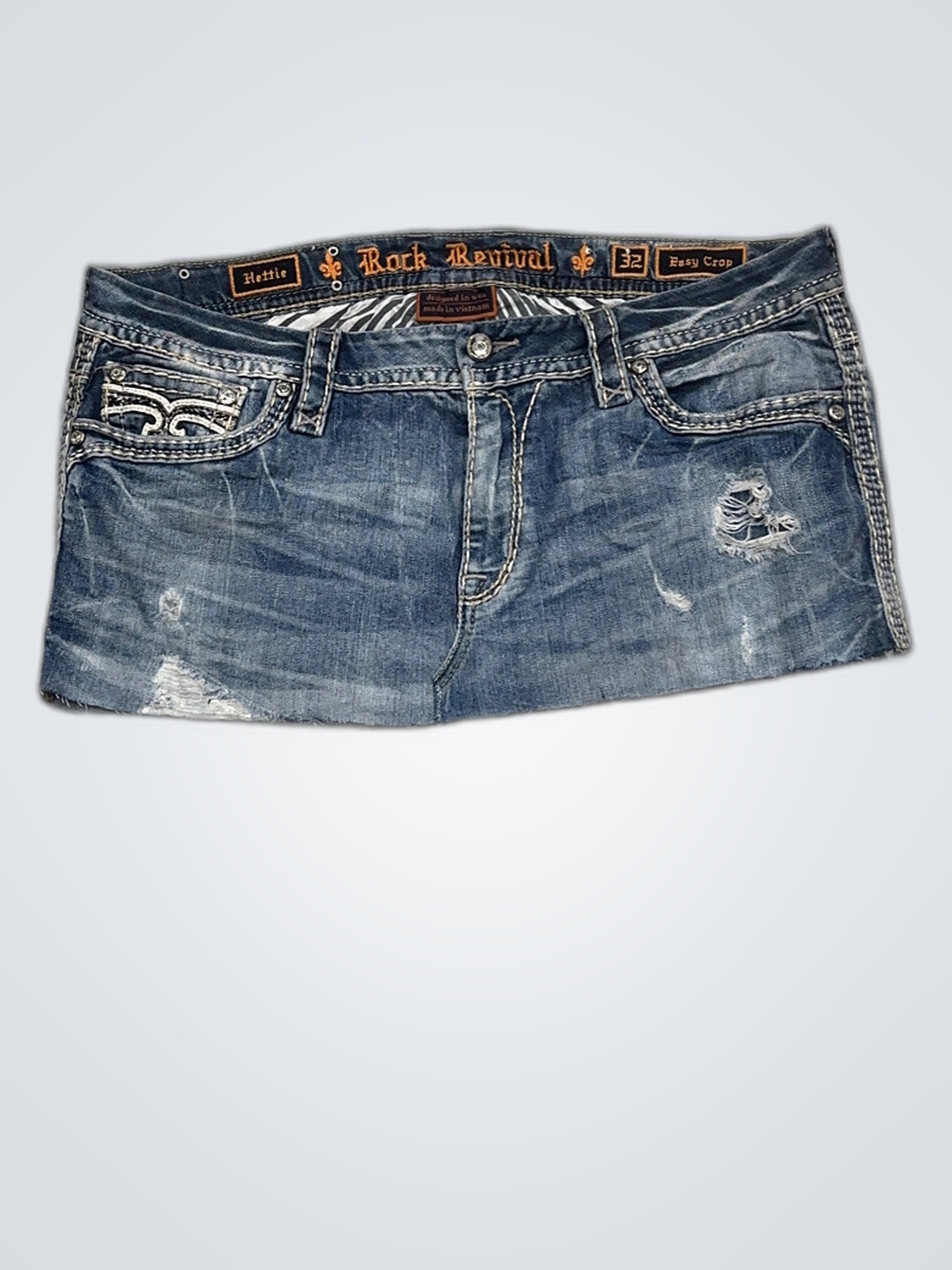 Rock Revival Denim Skirt