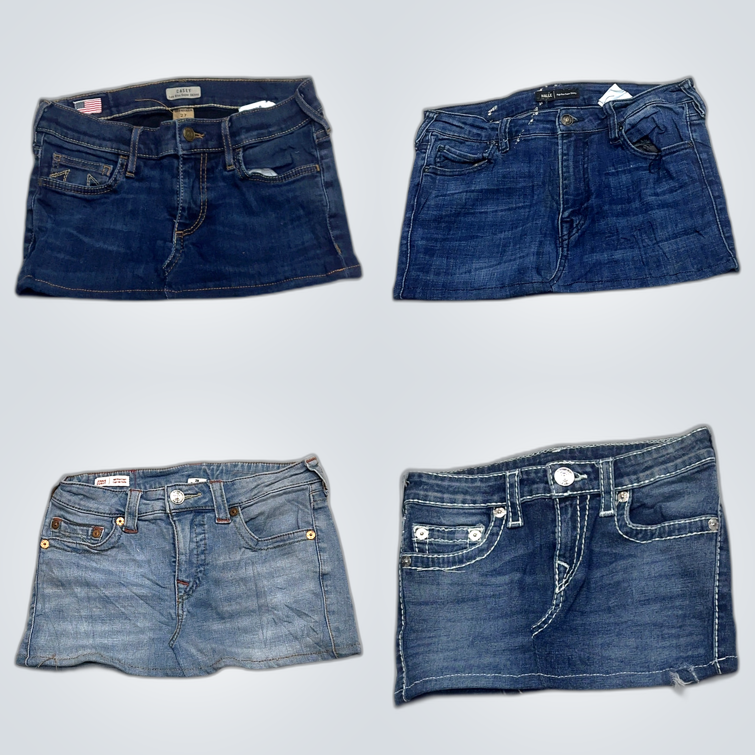 True Religion Denim Bundle: Set di Jean Shorts e G..