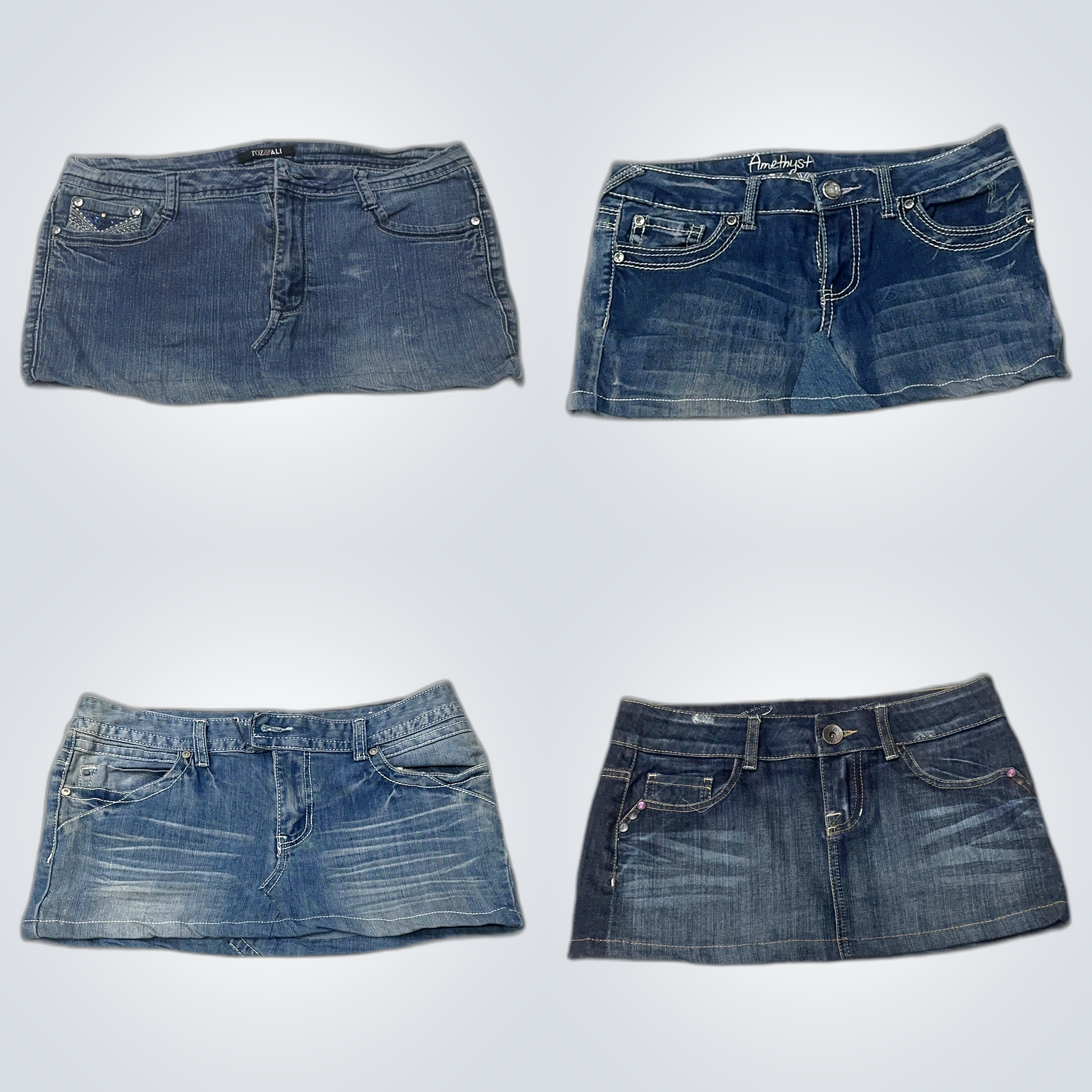 Y2K Denim Skirts Bundle