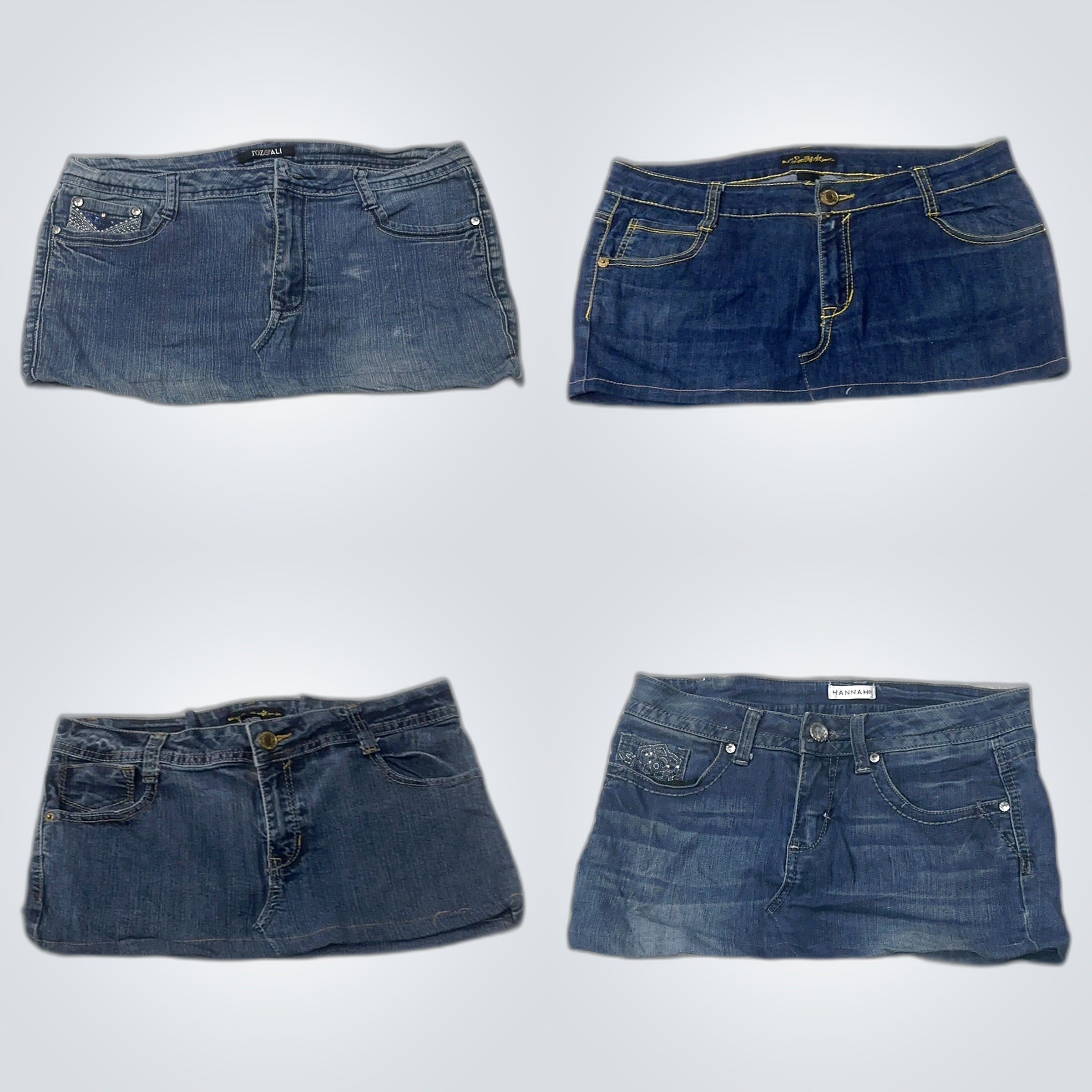 Y2K Denim Skirt Bundle