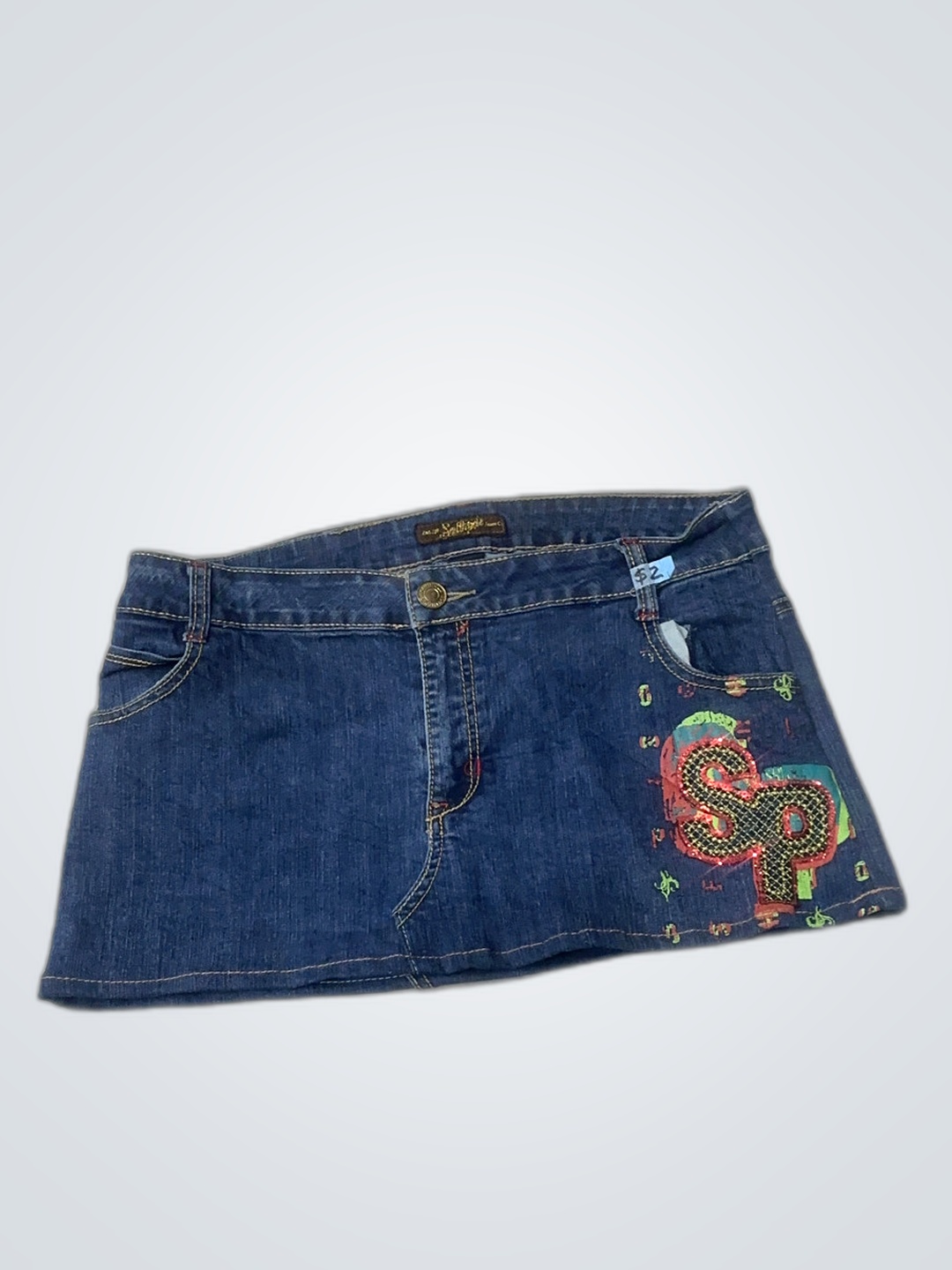 7 For All Mankind Denim Skirt