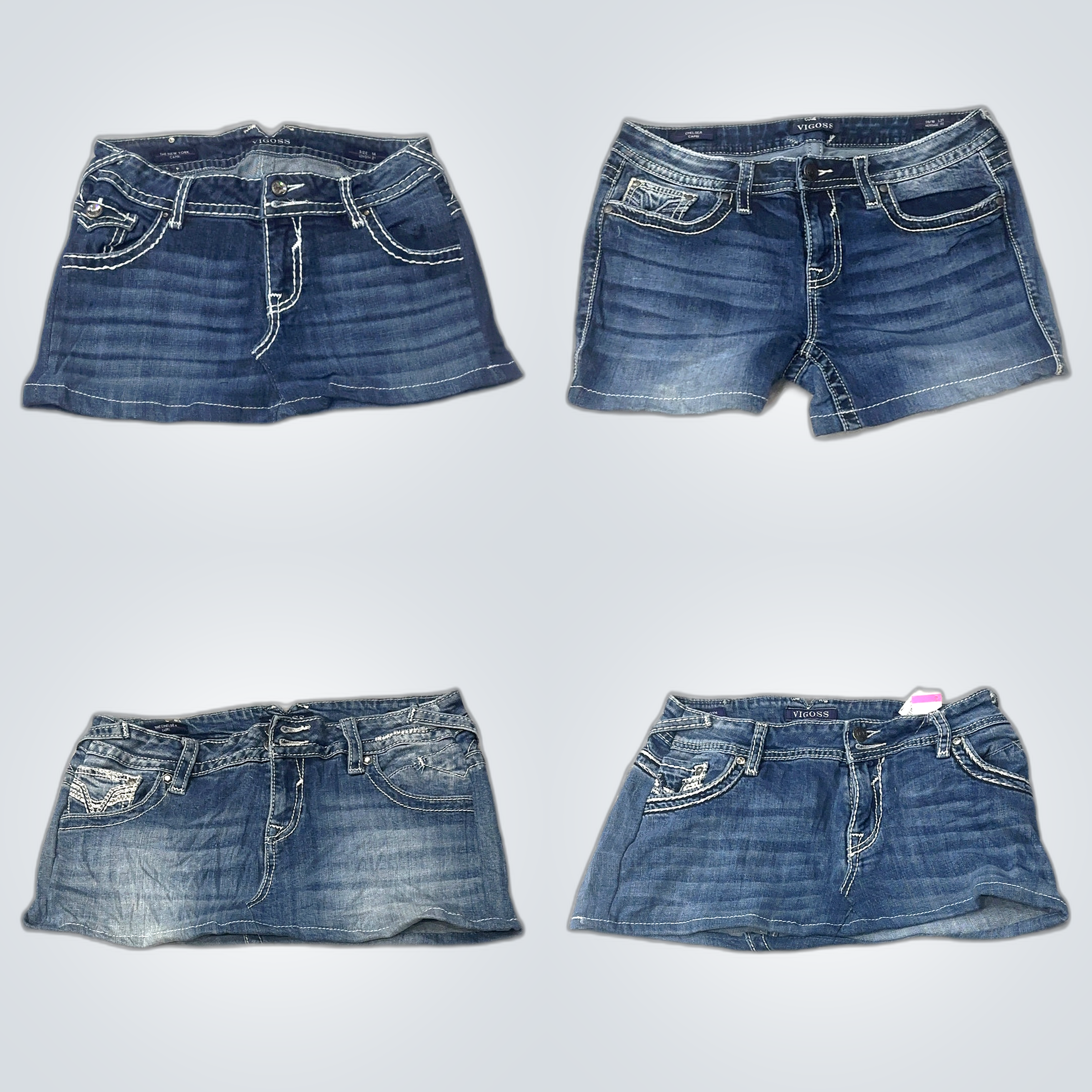 Vigoss Denim Skirt Bundle