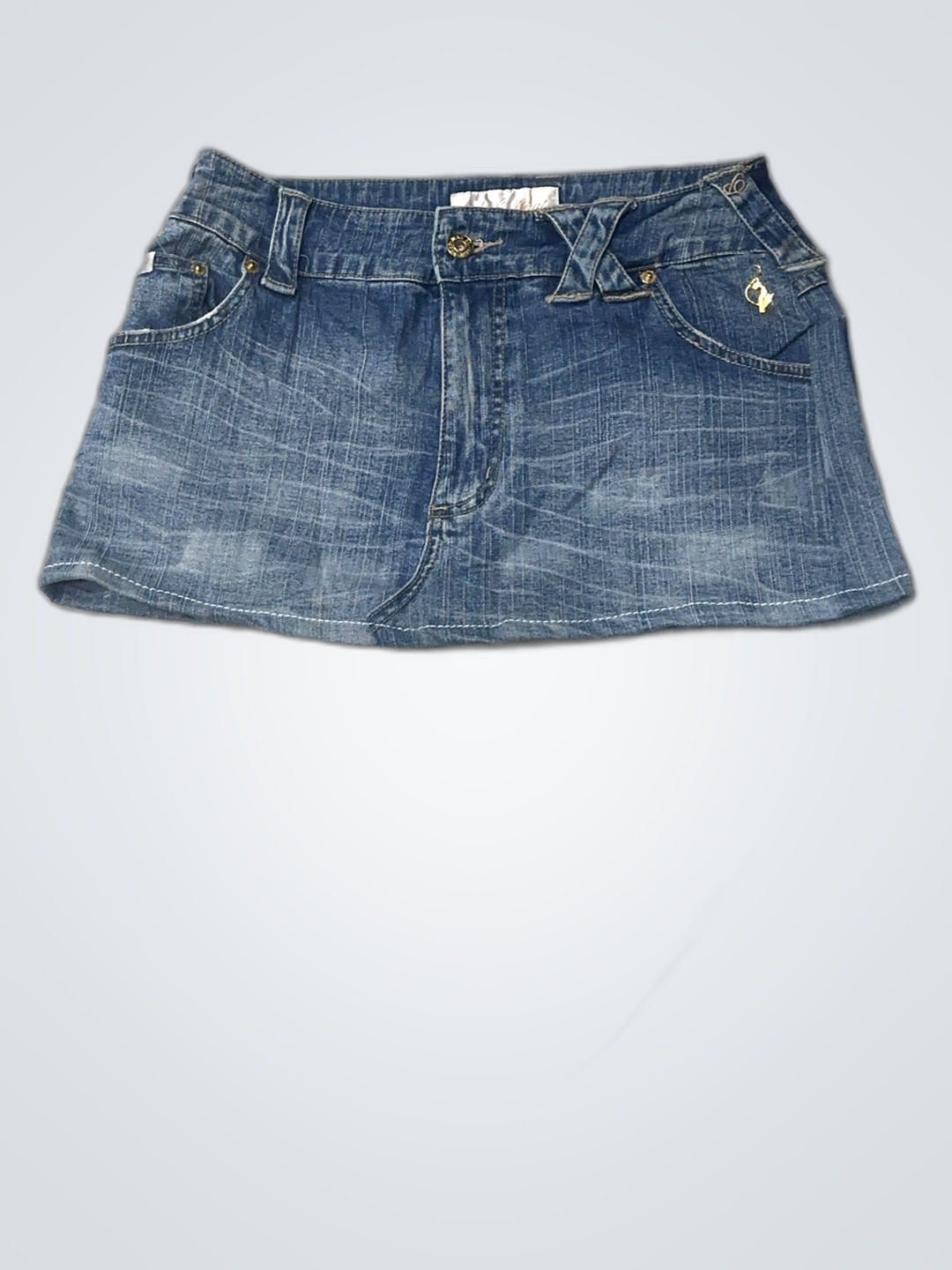 Baby Phat Denim Mini Skirt